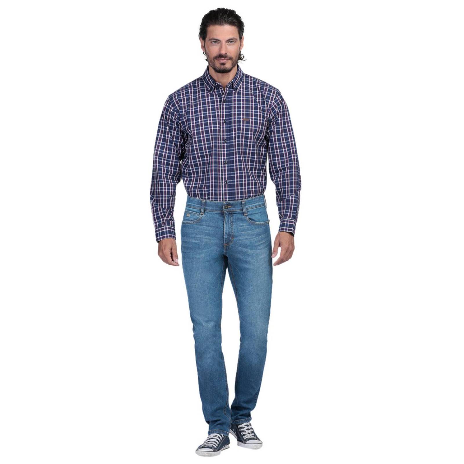 Pantalon Jeans Regular Fit Lee Hombre 255