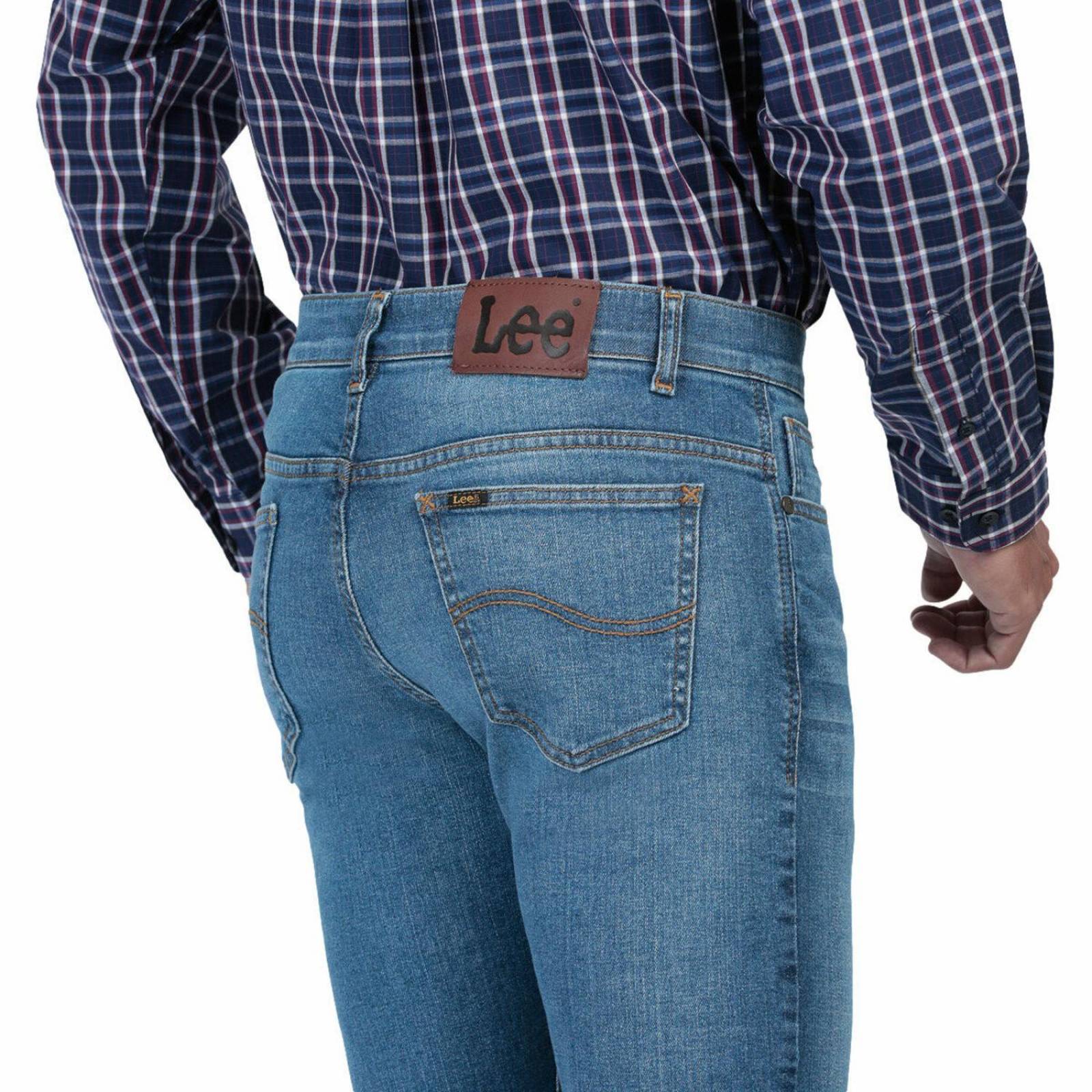 Pantalon Jeans Regular Fit Lee Hombre 255