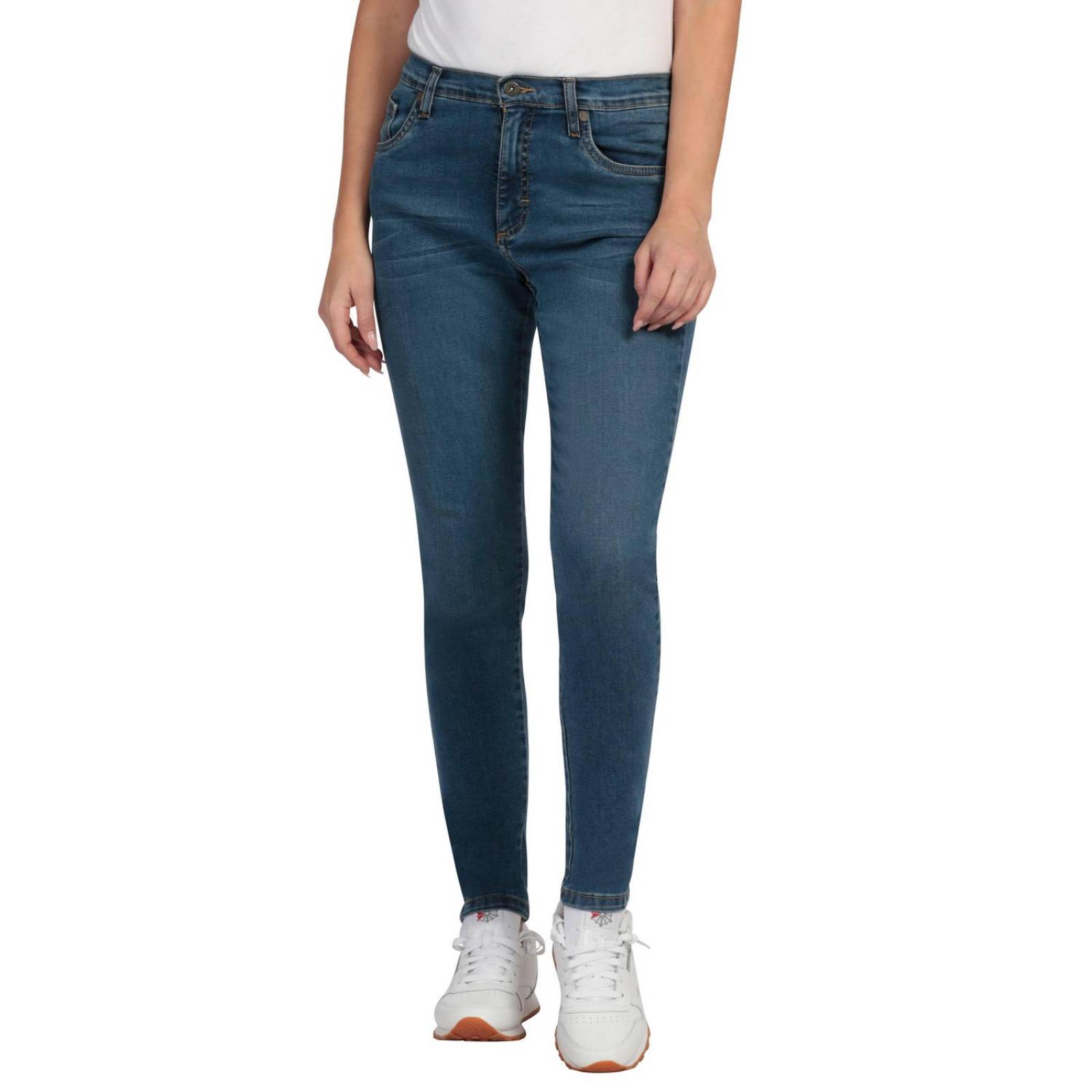 Pantalón Jeans Skinny Cintura Alta Lee Mujer 34V 