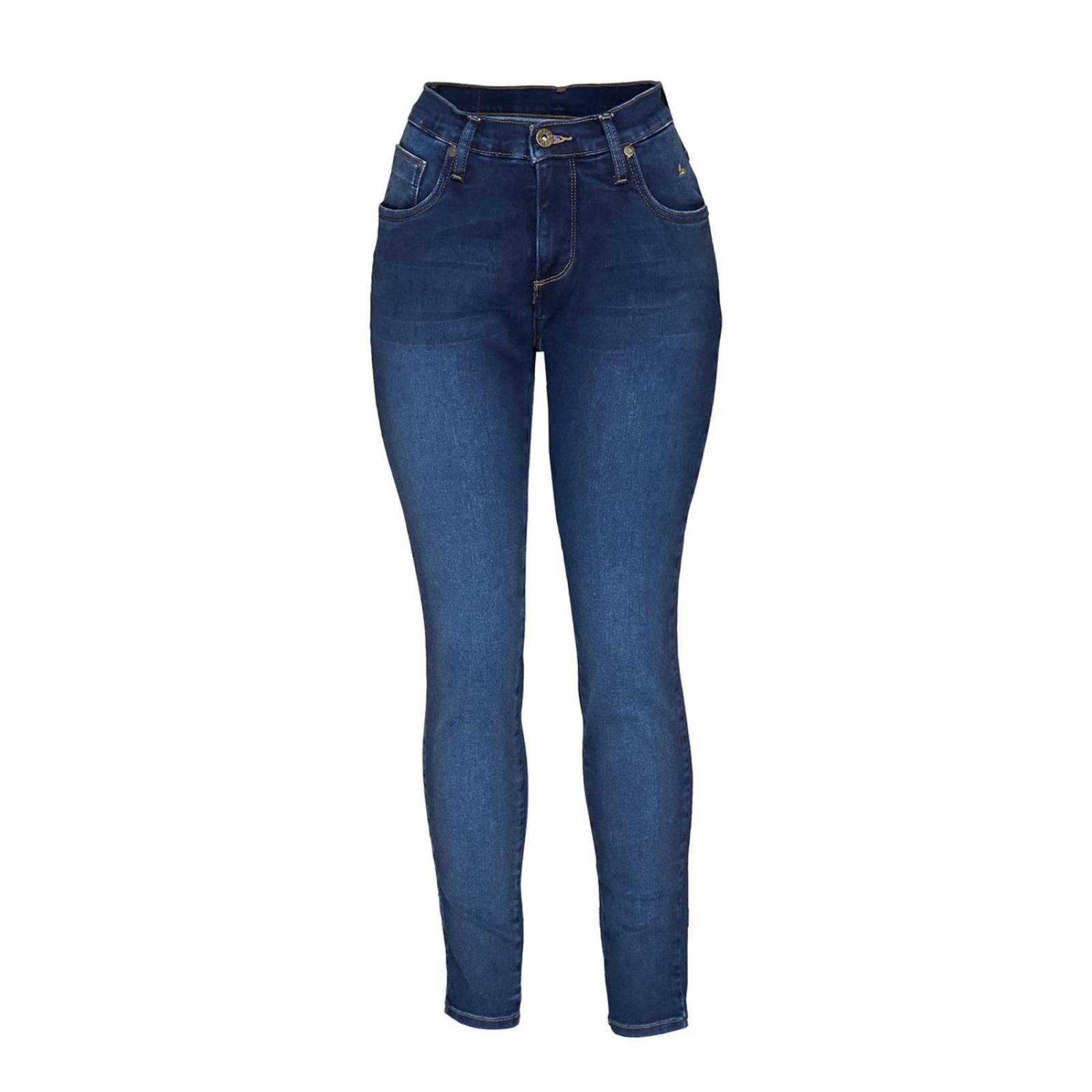 Pantalon Jeans Skinny Cintura Alta Lee Mujer RI47