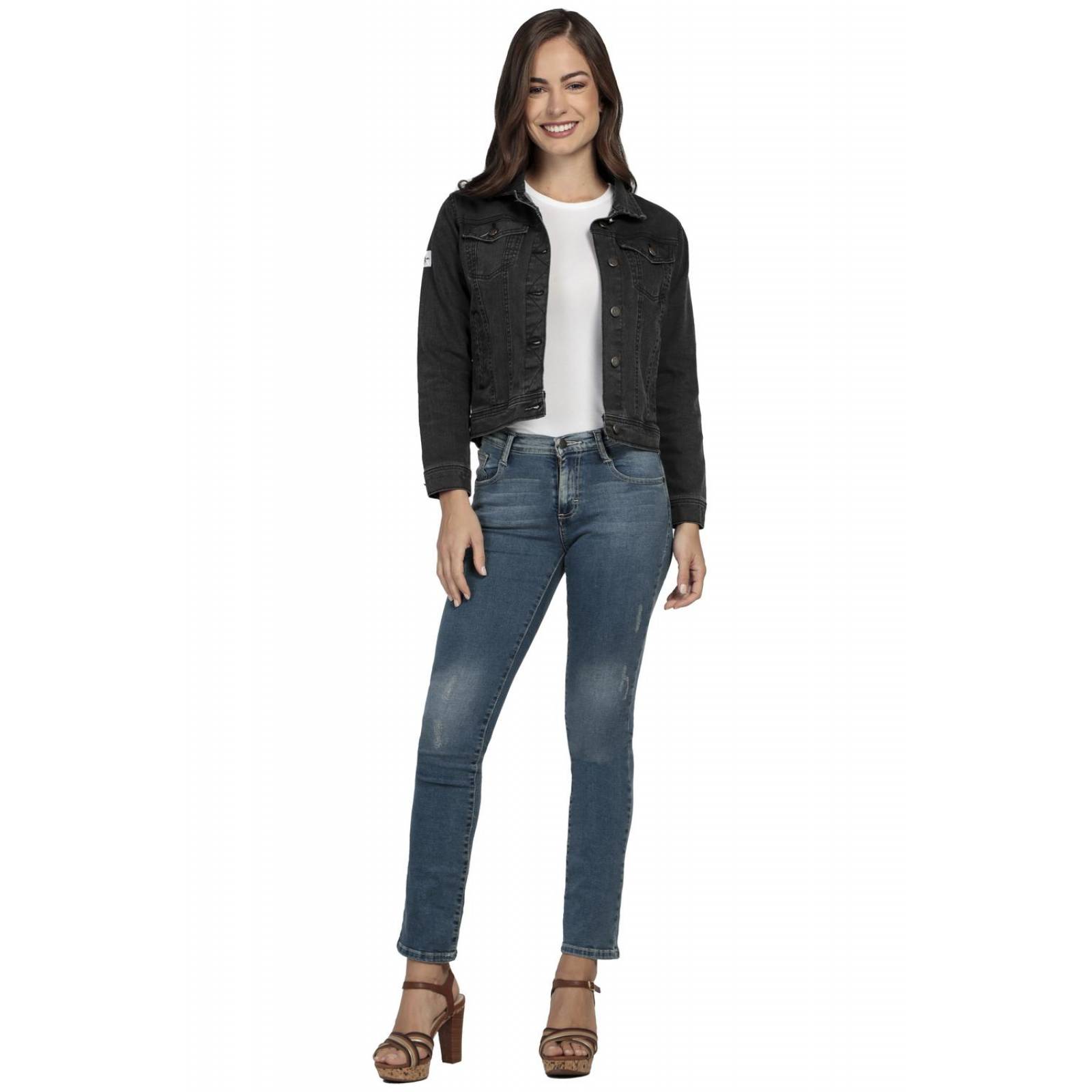 Chamarra Wrangler Mujer W02 