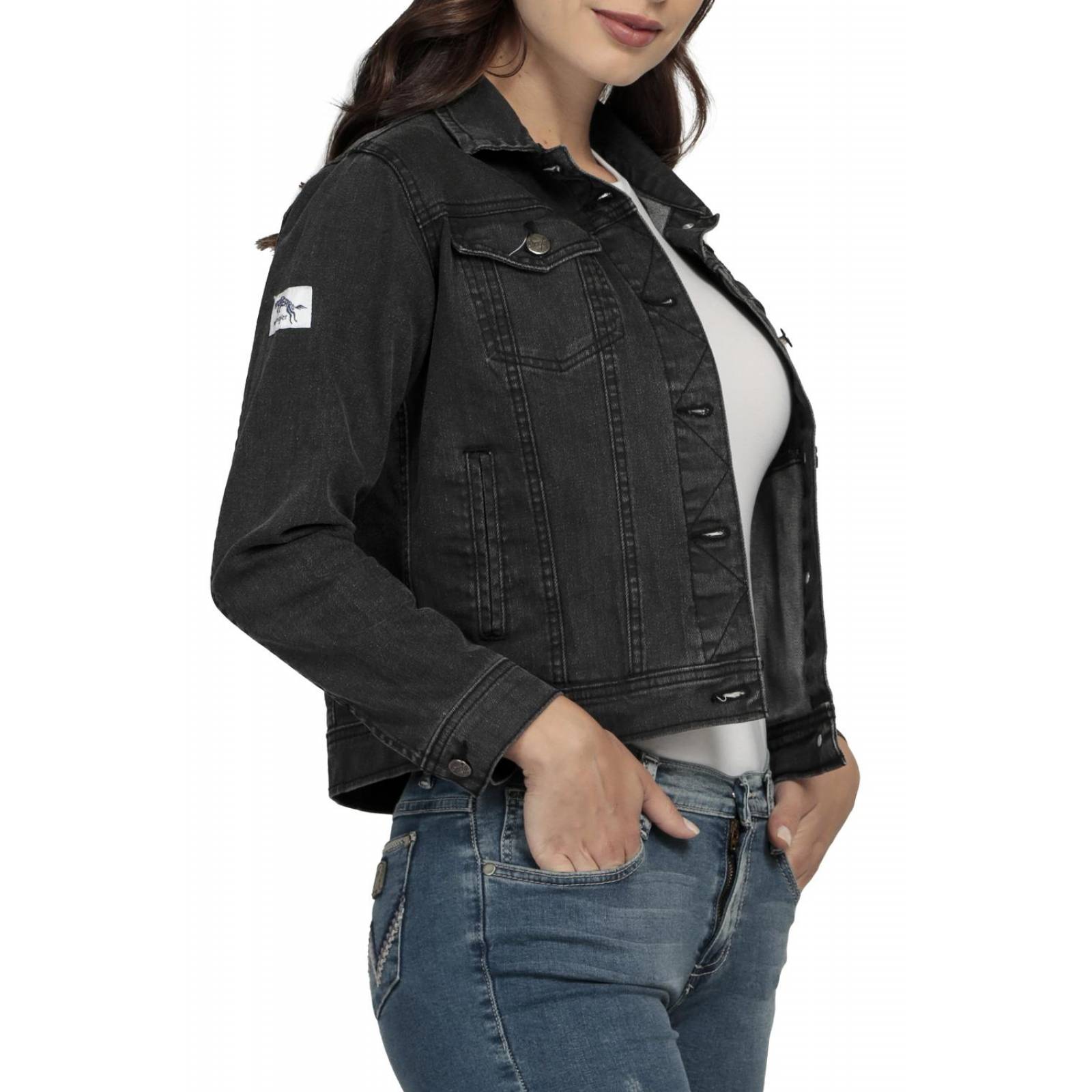 Chamarra Wrangler Mujer W02 
