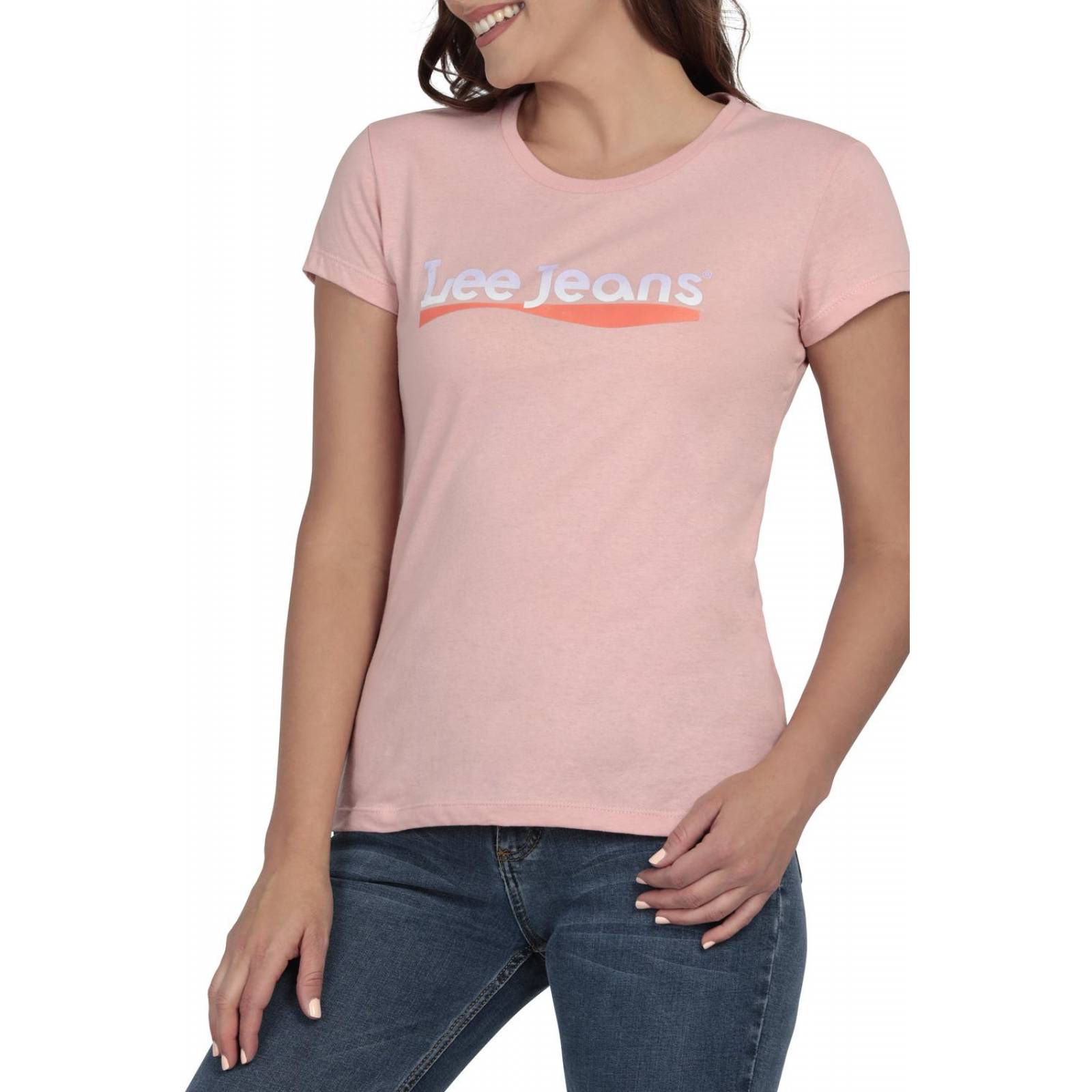 Playera Lee Mujer Manga Corta 28M6 