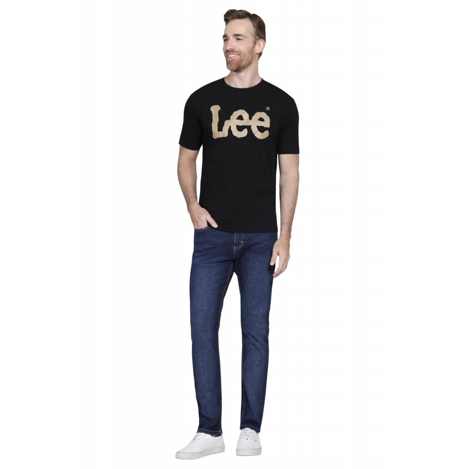 Playera Lee Hombre Manga Corta 8M12 