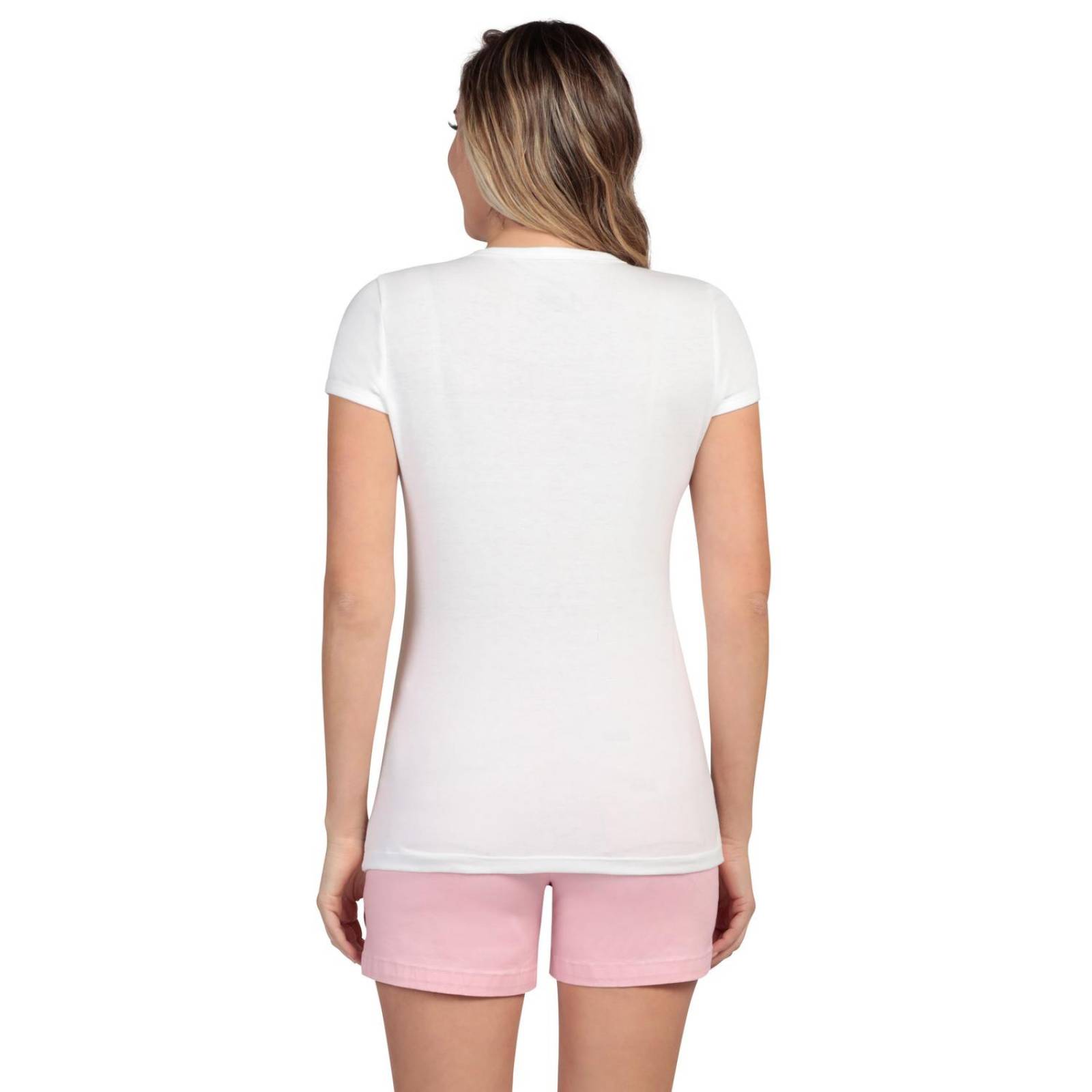 Playera Slim Fit Manga Corta Lee Mujer 310 