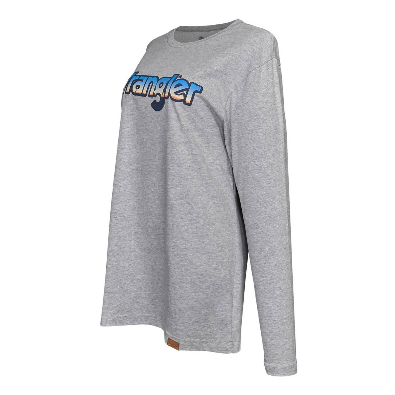 Playera Vaquera Wrangler Hombre RO431 