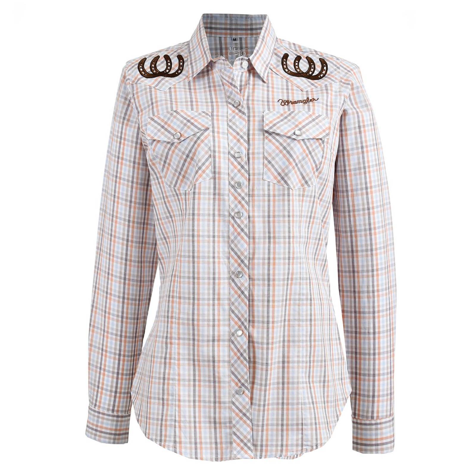 Blusa Vaquera Wrangler Mujer RO47