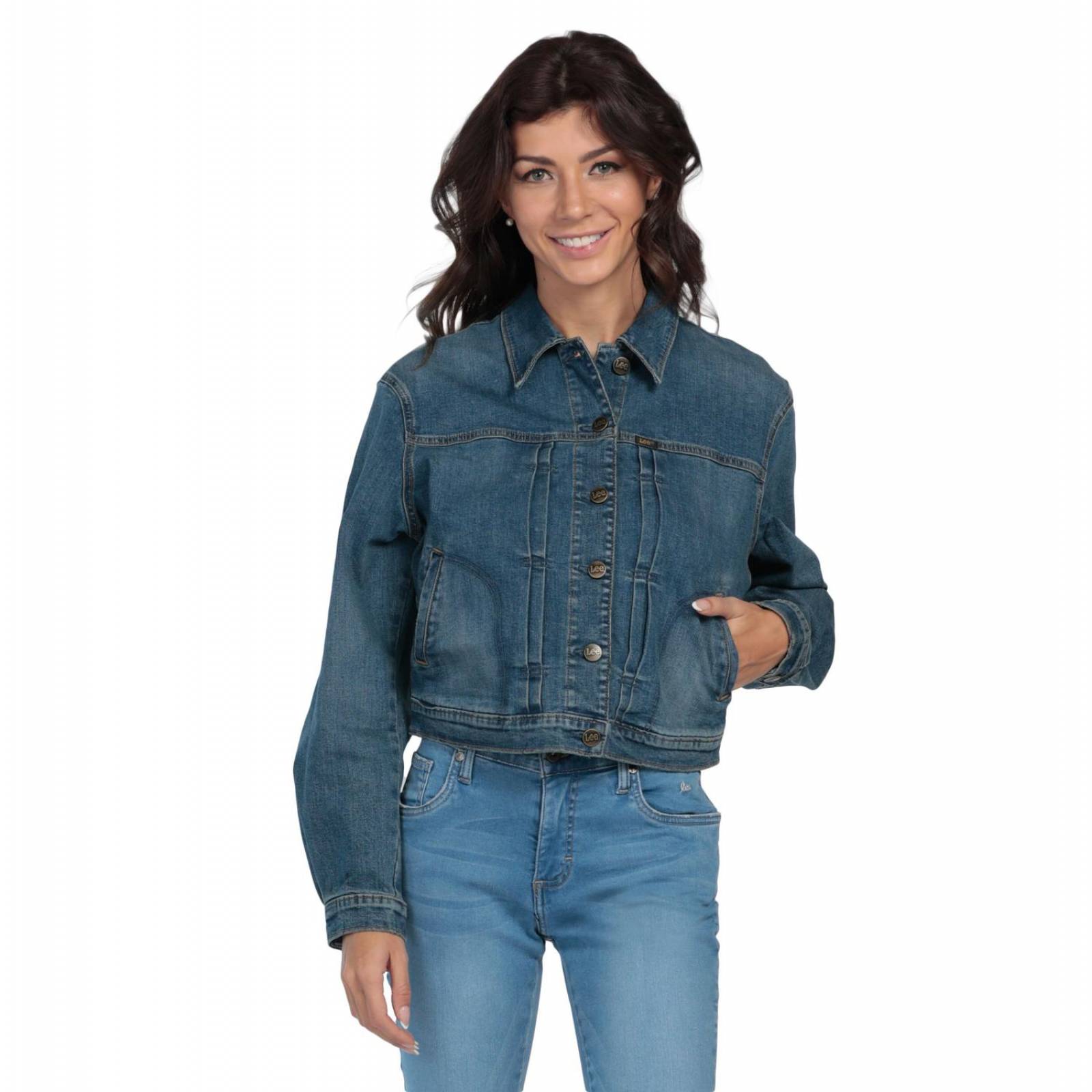 Chamarra Regular fit Lee Mujer 483 