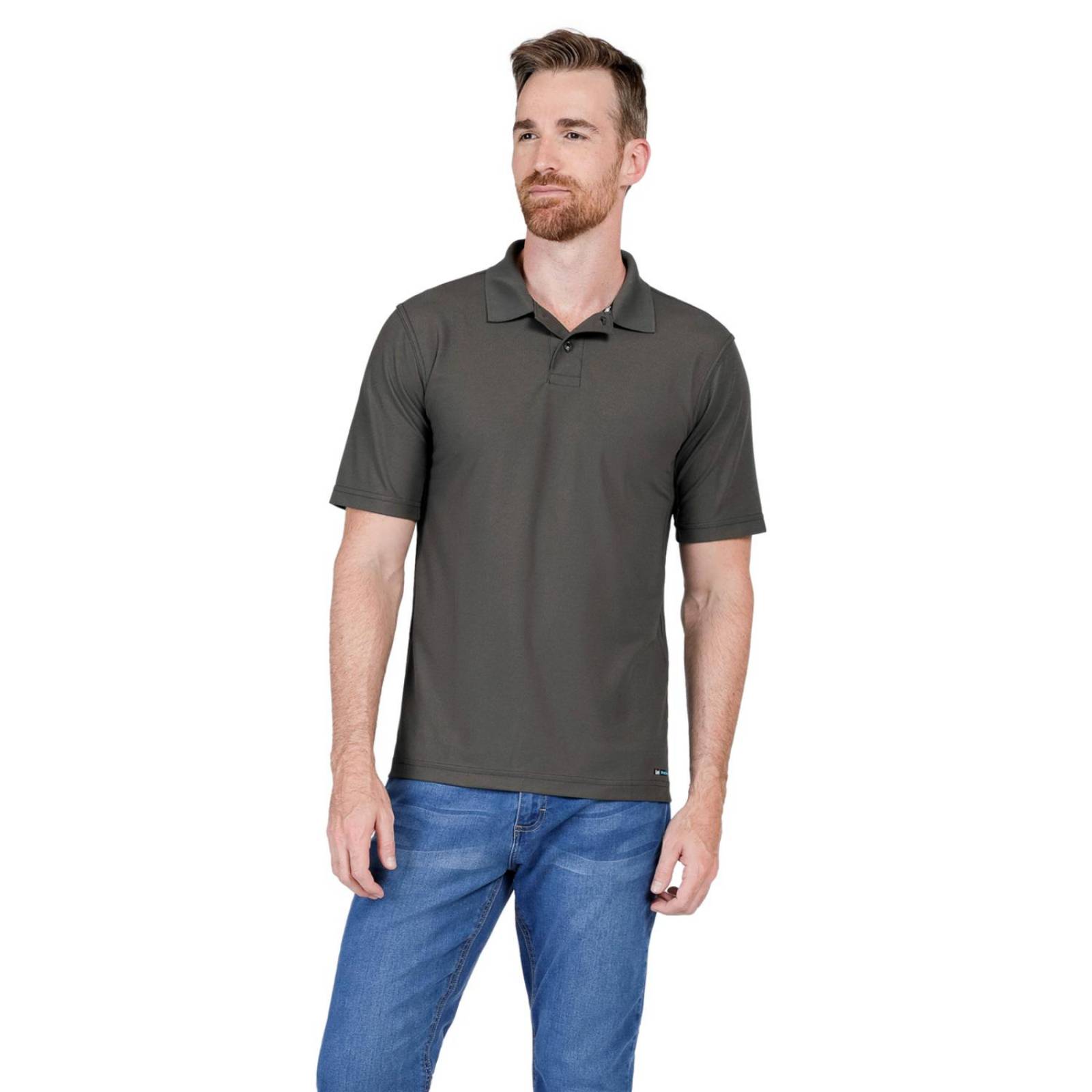 Playera Tipo Polo Lee Hombre Poliester 