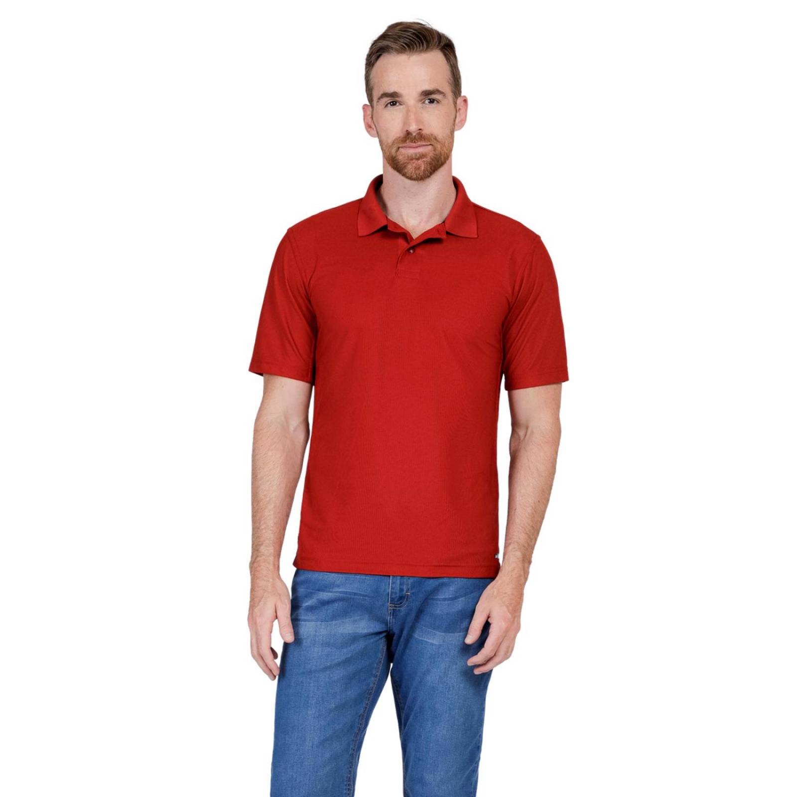 Playera Tipo Polo Lee Hombre Poliester 