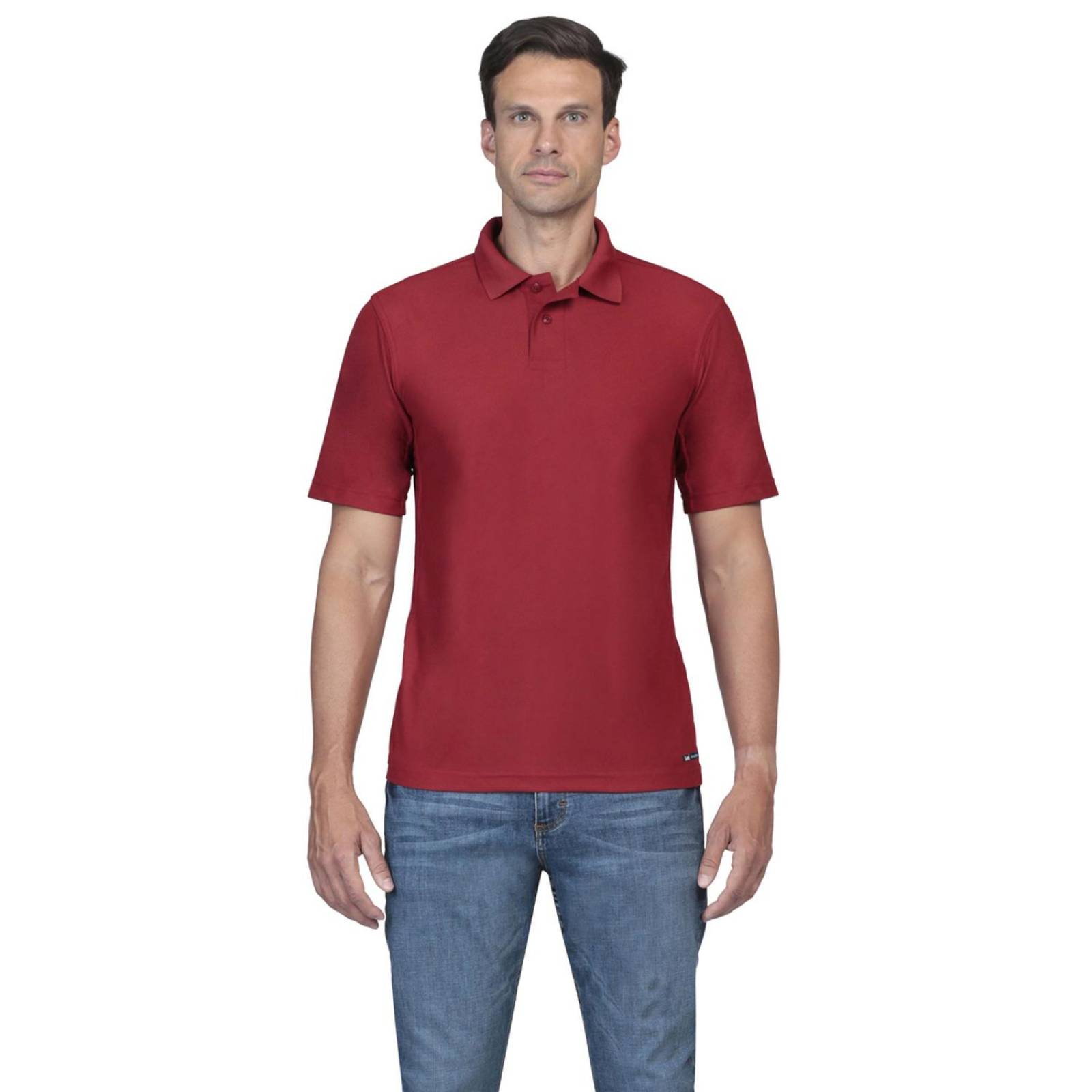 Playera Tipo Polo Lee Hombre Poliester 