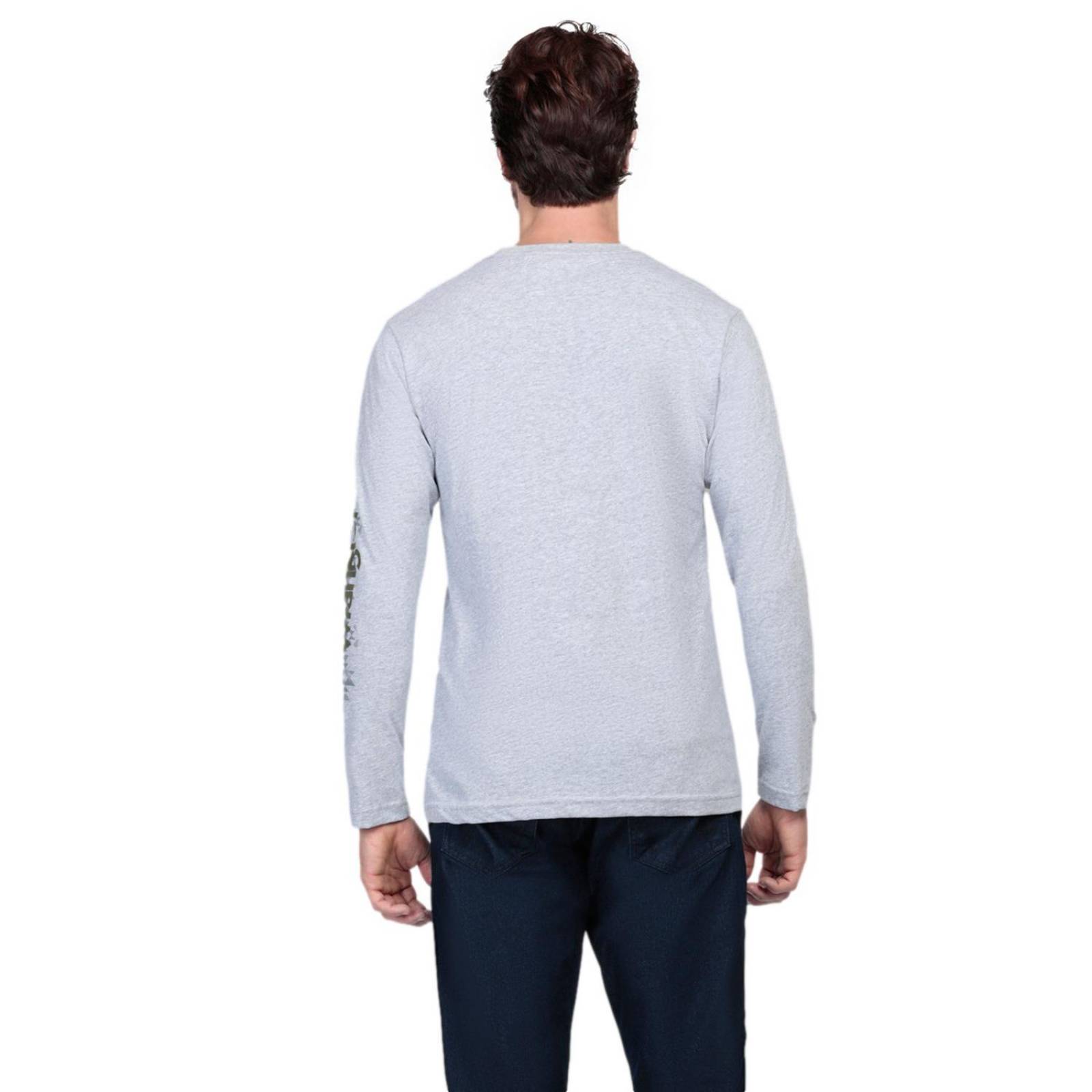 Playera Vaquera Comfort Wrangler Manga Larga Hombre 146