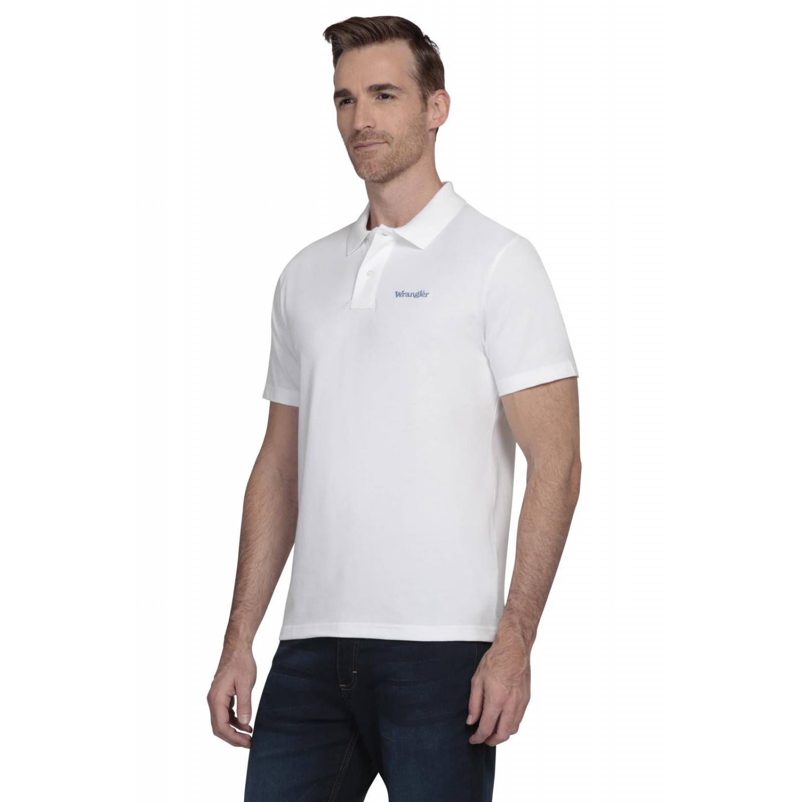 Playera Polo Wrangler Hombre L02 