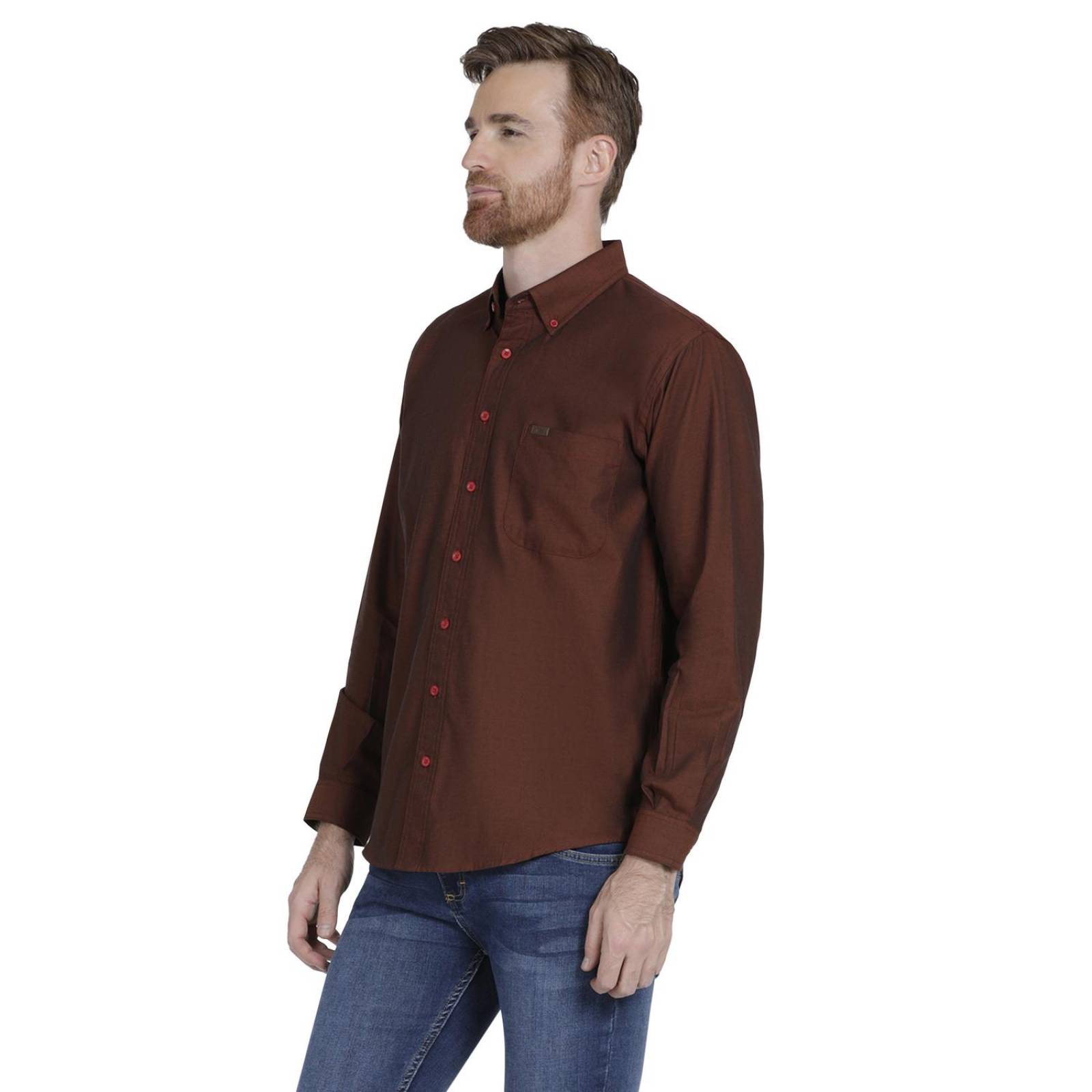 Camisa Casual Hombre Lee Regular Fit Manga Larga 348 