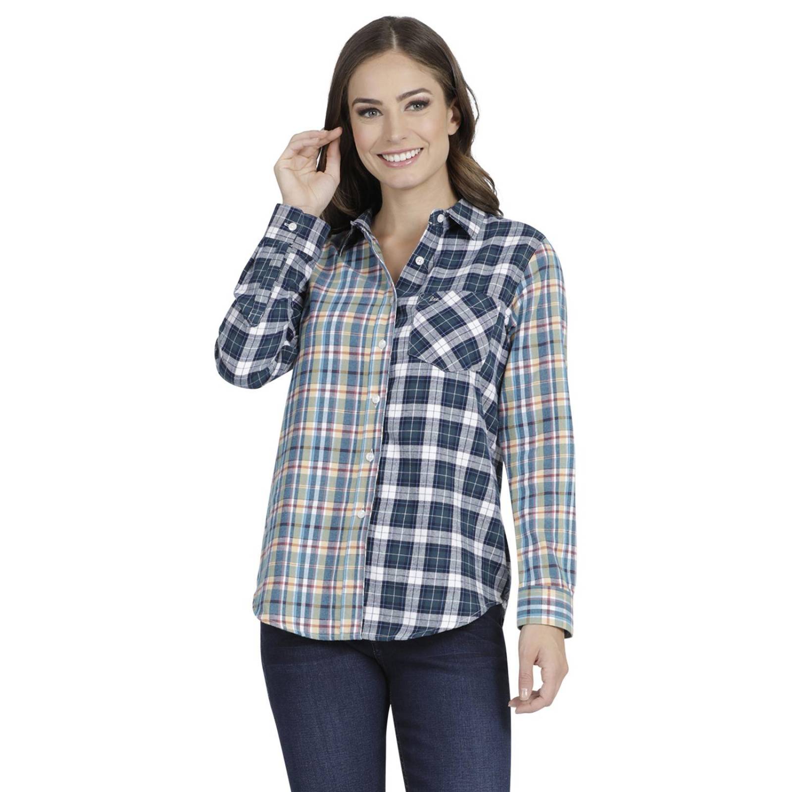 Blusa Casual Mujer Lee Regular Fit Manga Larga 331 