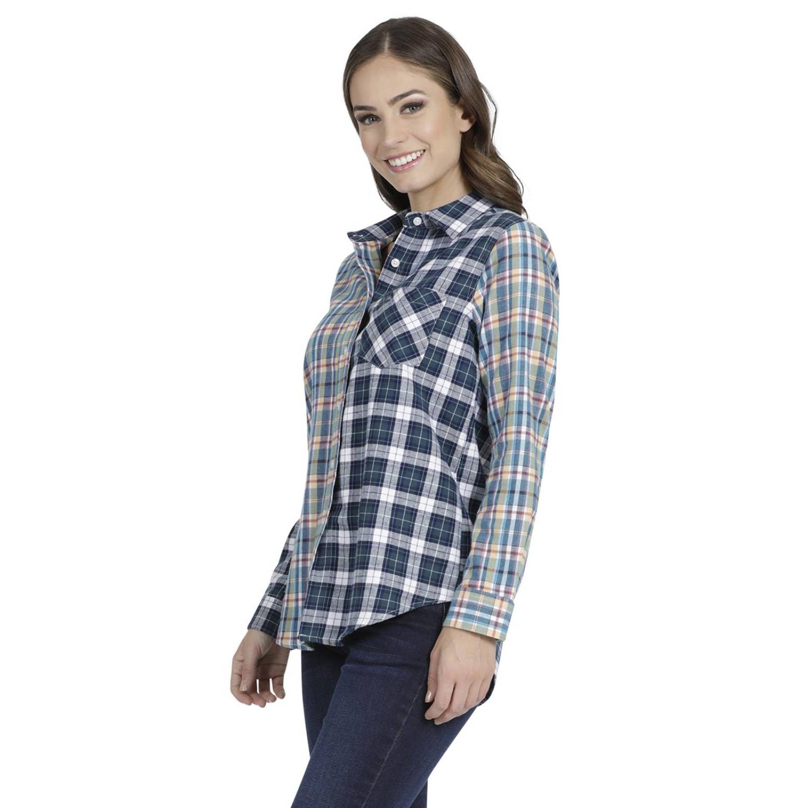 Blusa Casual Mujer Lee Regular Fit Manga Larga 331 