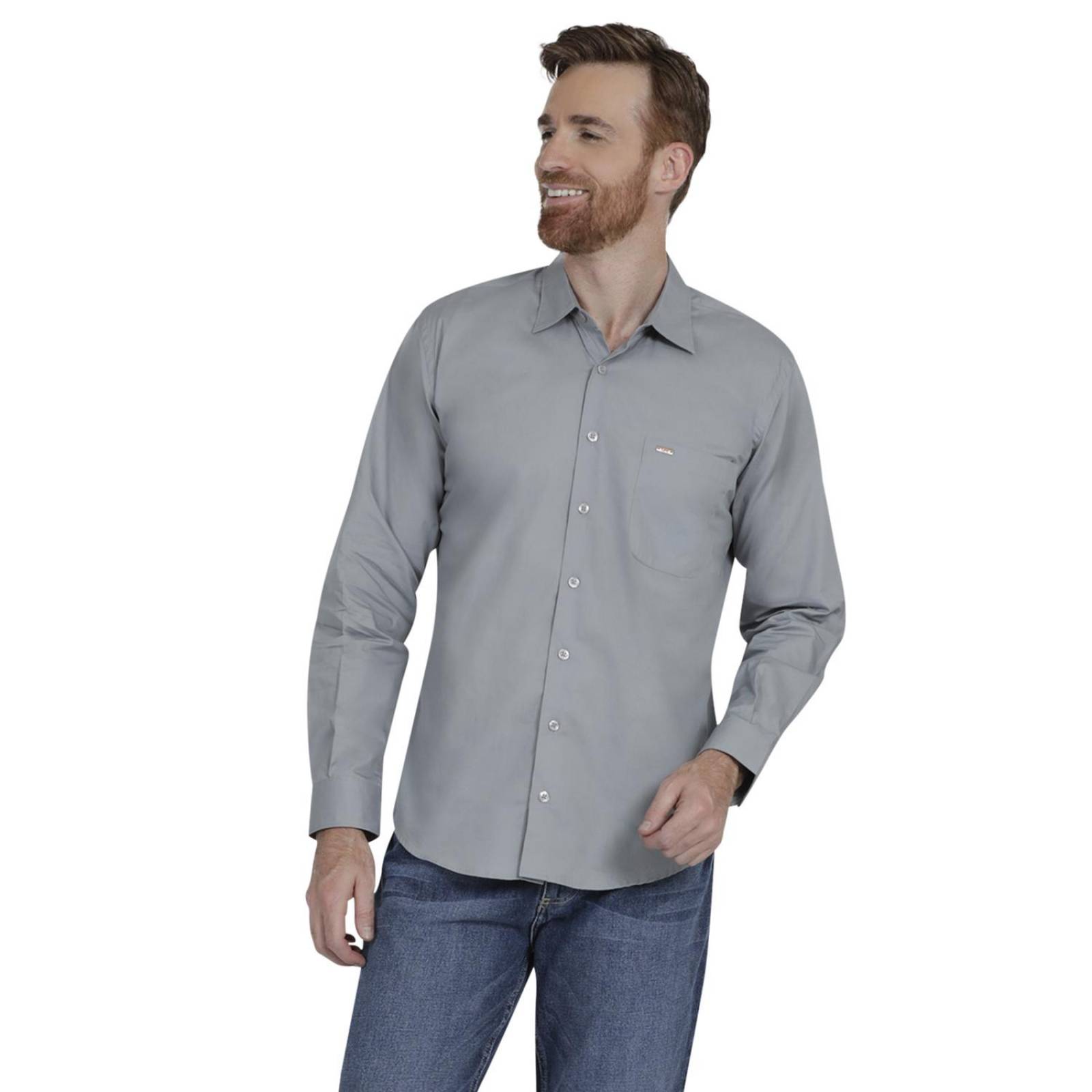 Camisa Casual Hombre Lee Slim Fit Manga Larga 307 