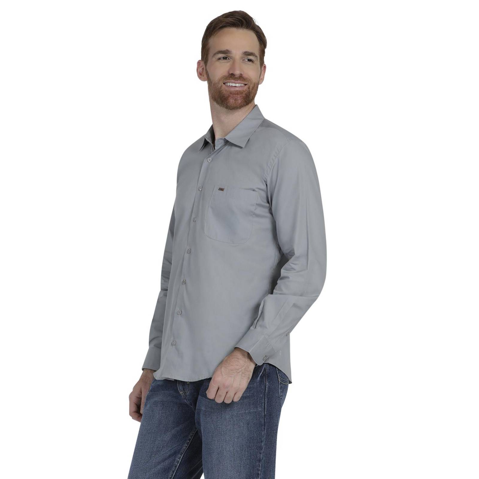 Camisa Casual Hombre Lee Slim Fit Manga Larga 307 