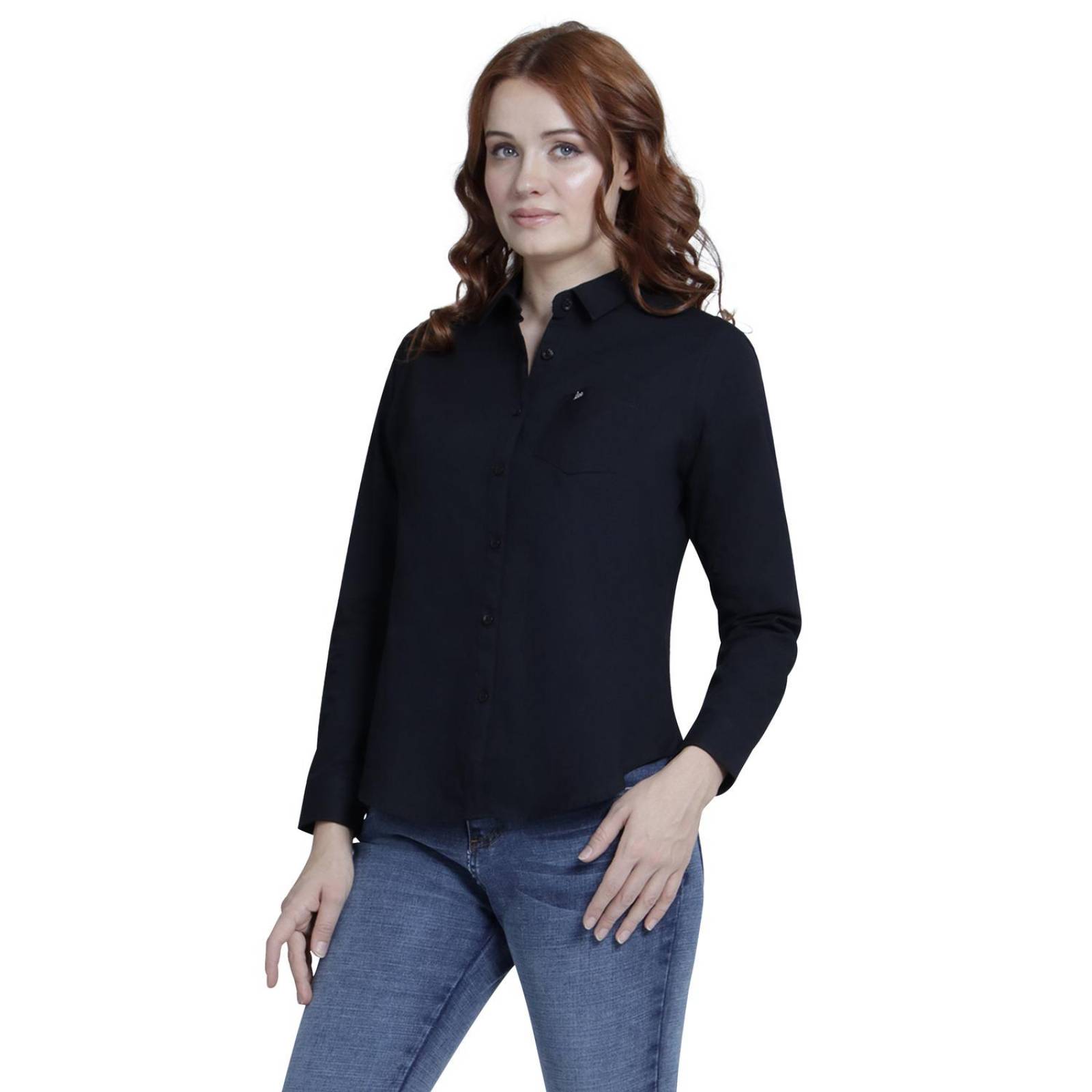 Blusa Casual Mujer Lee Slim Fit Manga Larga 322