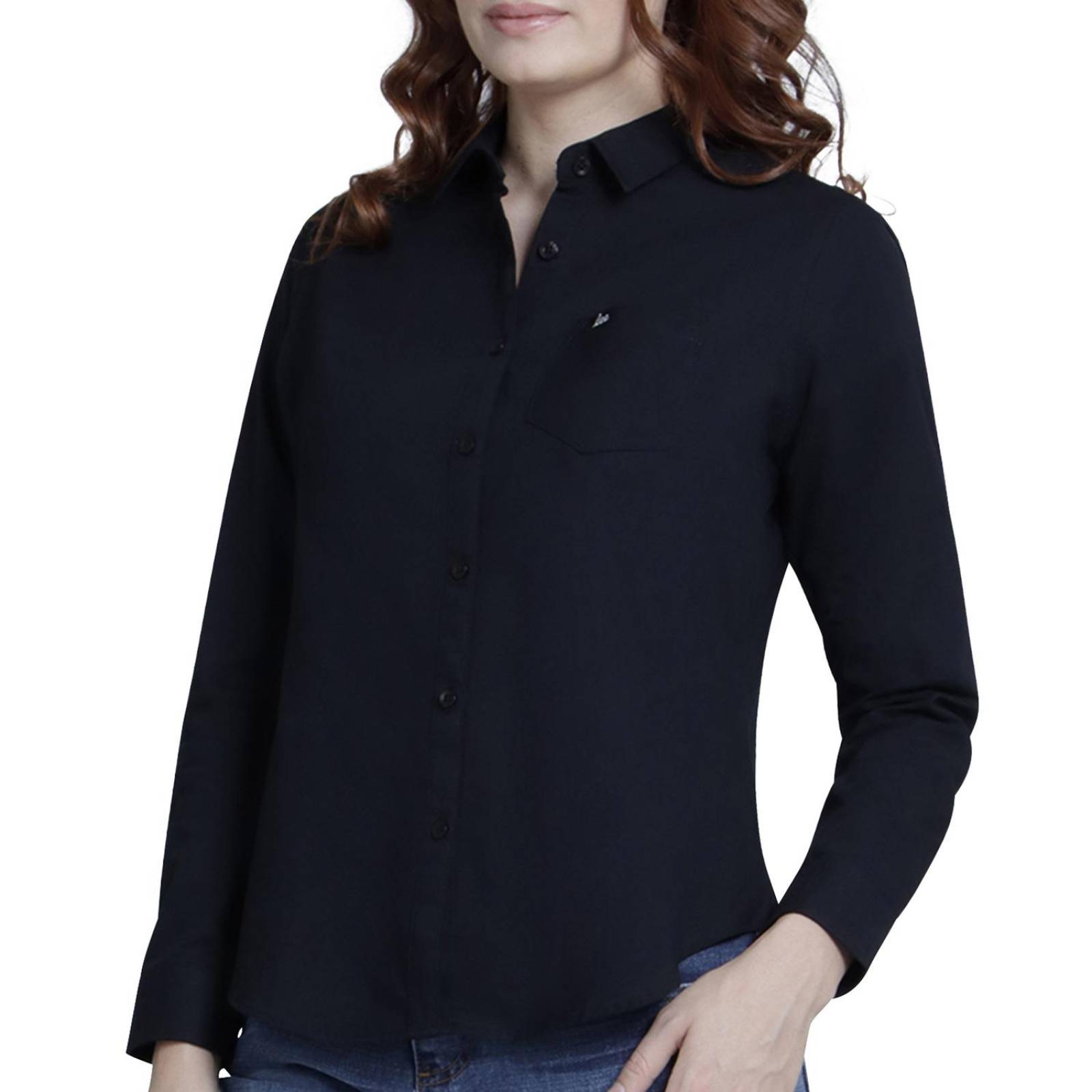 Blusa Casual Mujer Lee Slim Fit Manga Larga 322