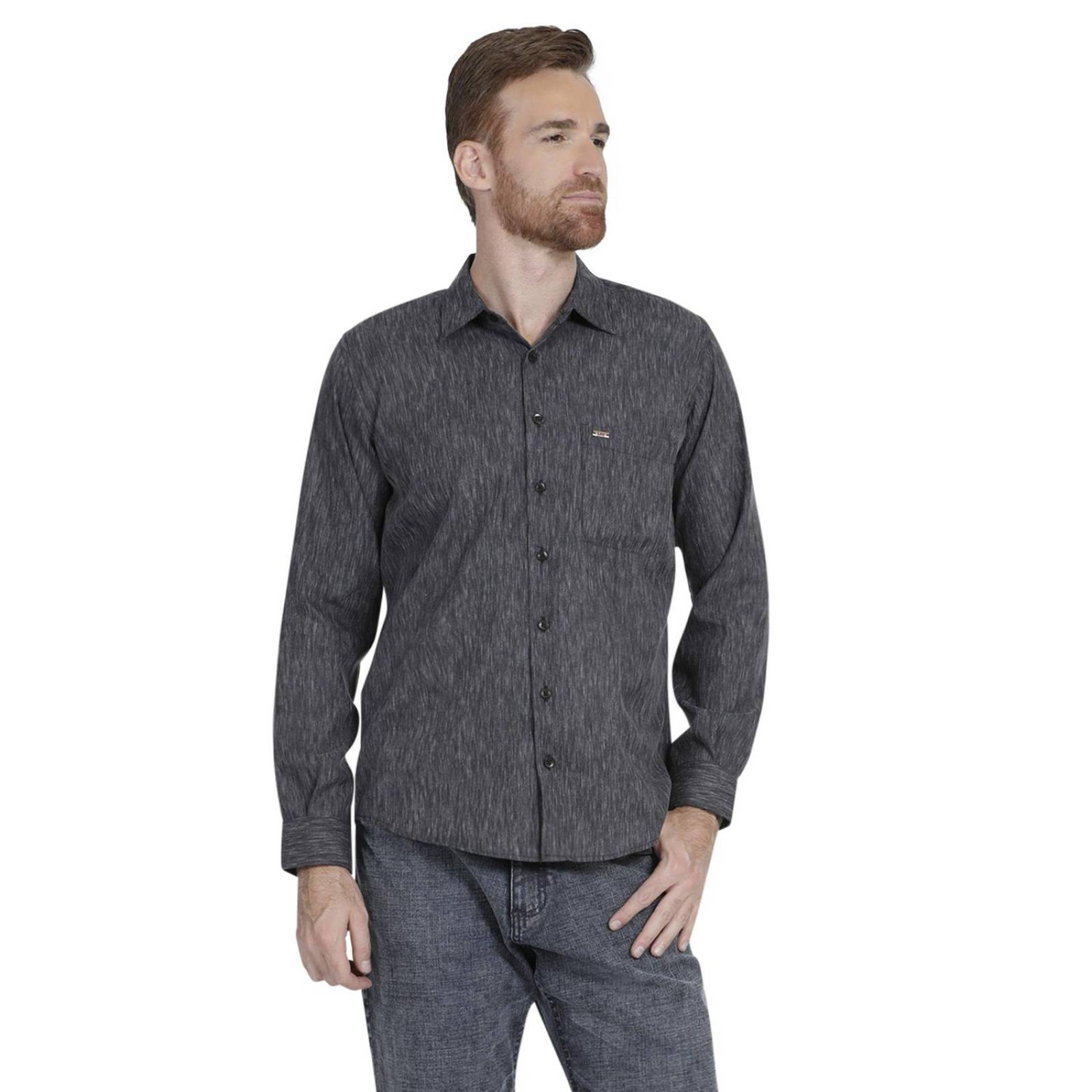 Camisa Casual Hombre Lee Regular Fit Manga Larga 350 