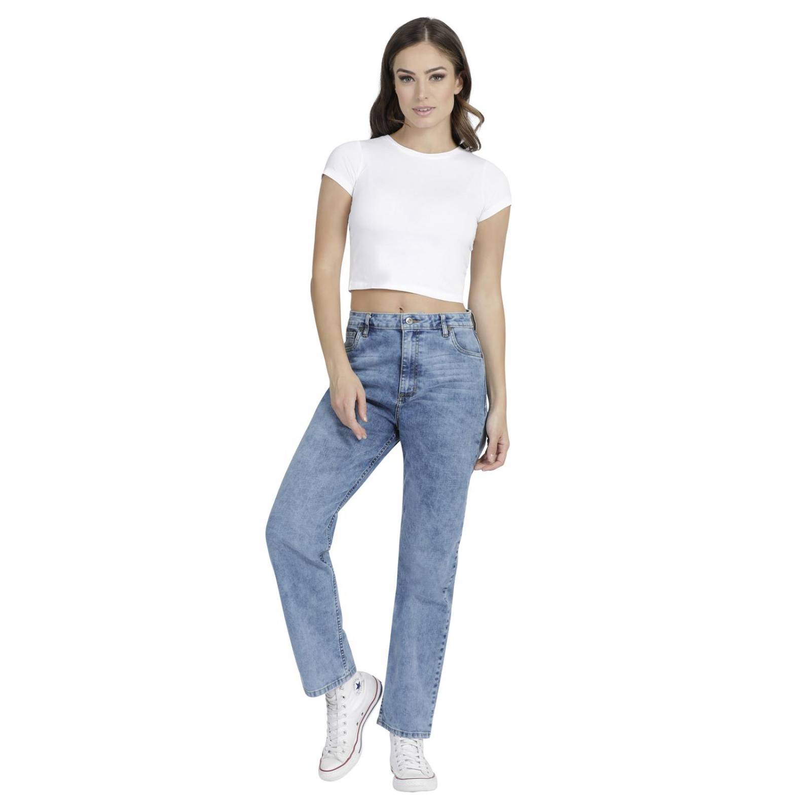 Jeans Mujer Lee Mom Fit 340