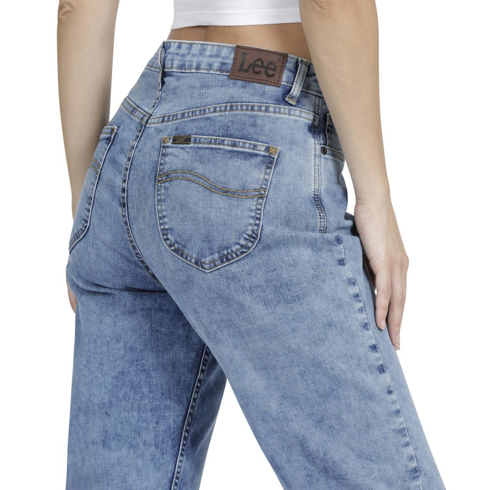 Jeans Mujer Lee Mom Fit 340