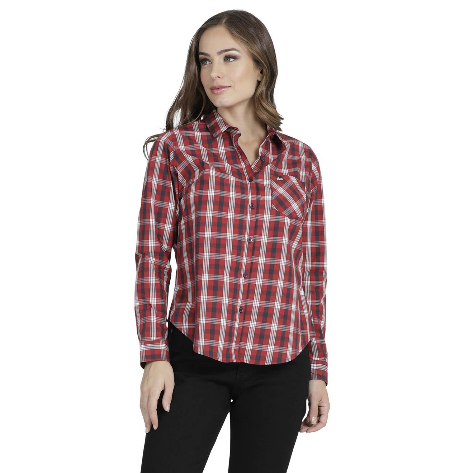 Blusa Casual Mujer Lee Regular Fit Manga Larga 335 