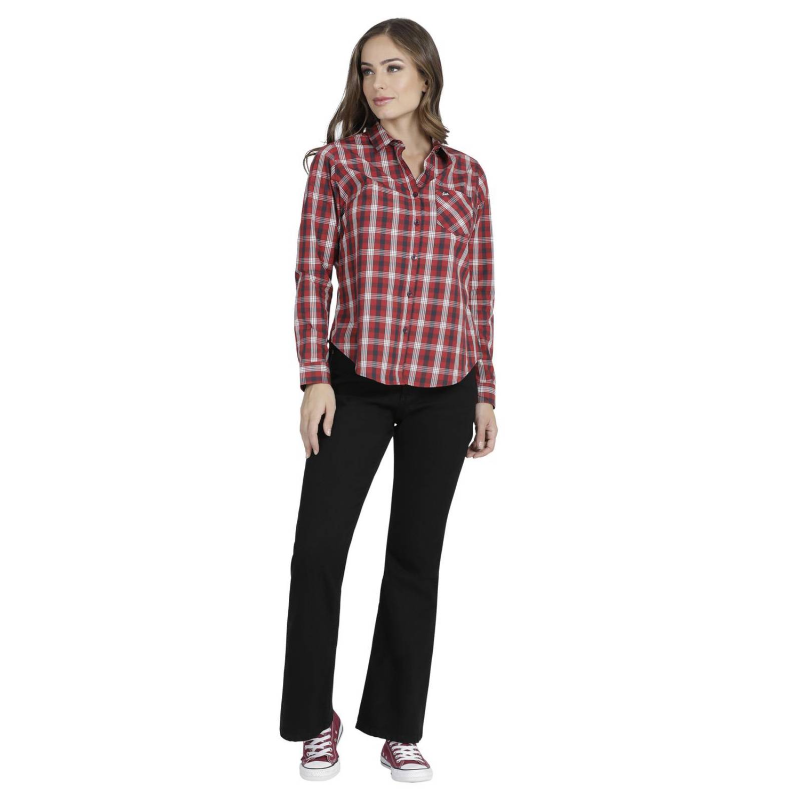 Blusa Casual Mujer Lee Regular Fit Manga Larga 335 