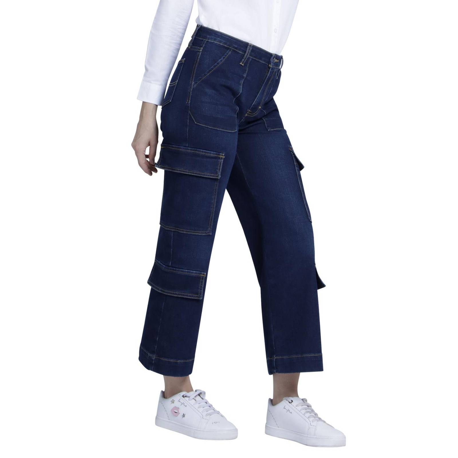 Jeans Mujer Lee Wide Leg Fit 342 