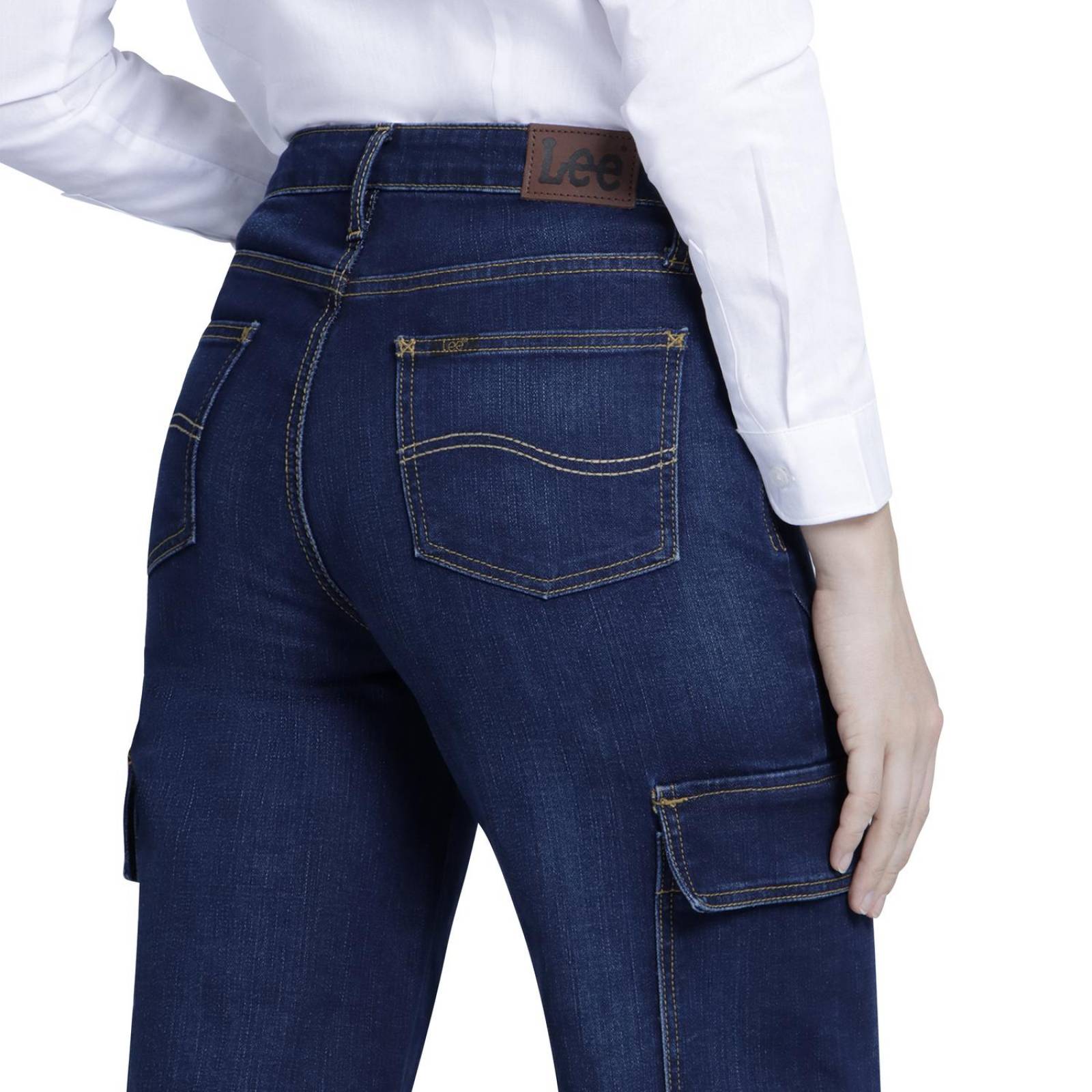 Jeans Mujer Lee Wide Leg Fit 342 