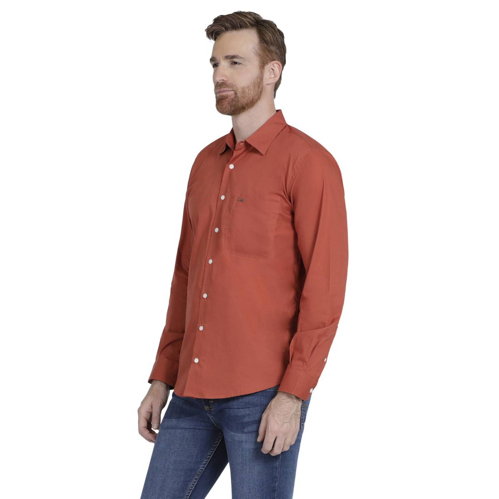 Camisa Casual Hombre Lee Slim Fit Manga Larga 382 