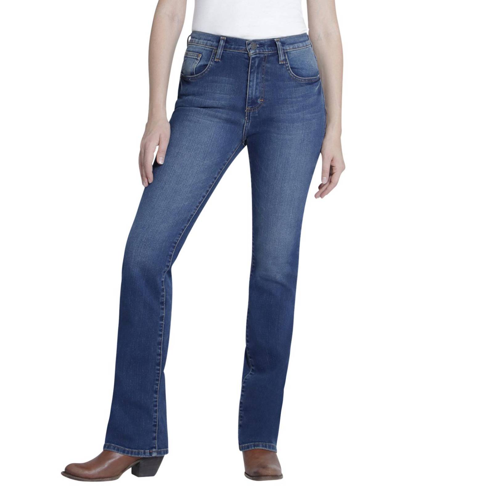 Jeans Vaquero Mujer Wrangler High Rise Boot Cut 980