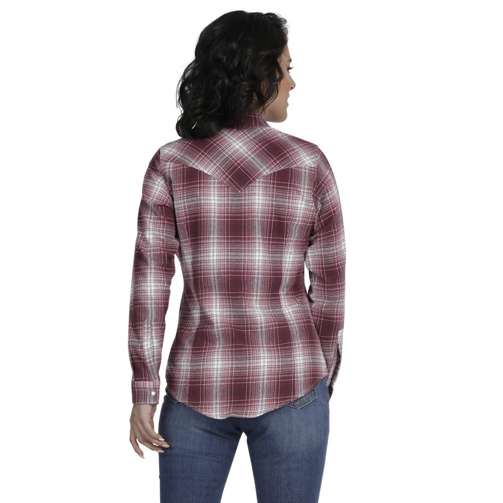 Blusa Vaquera Mujer Wrangler Slim Fit Manga Larga 993