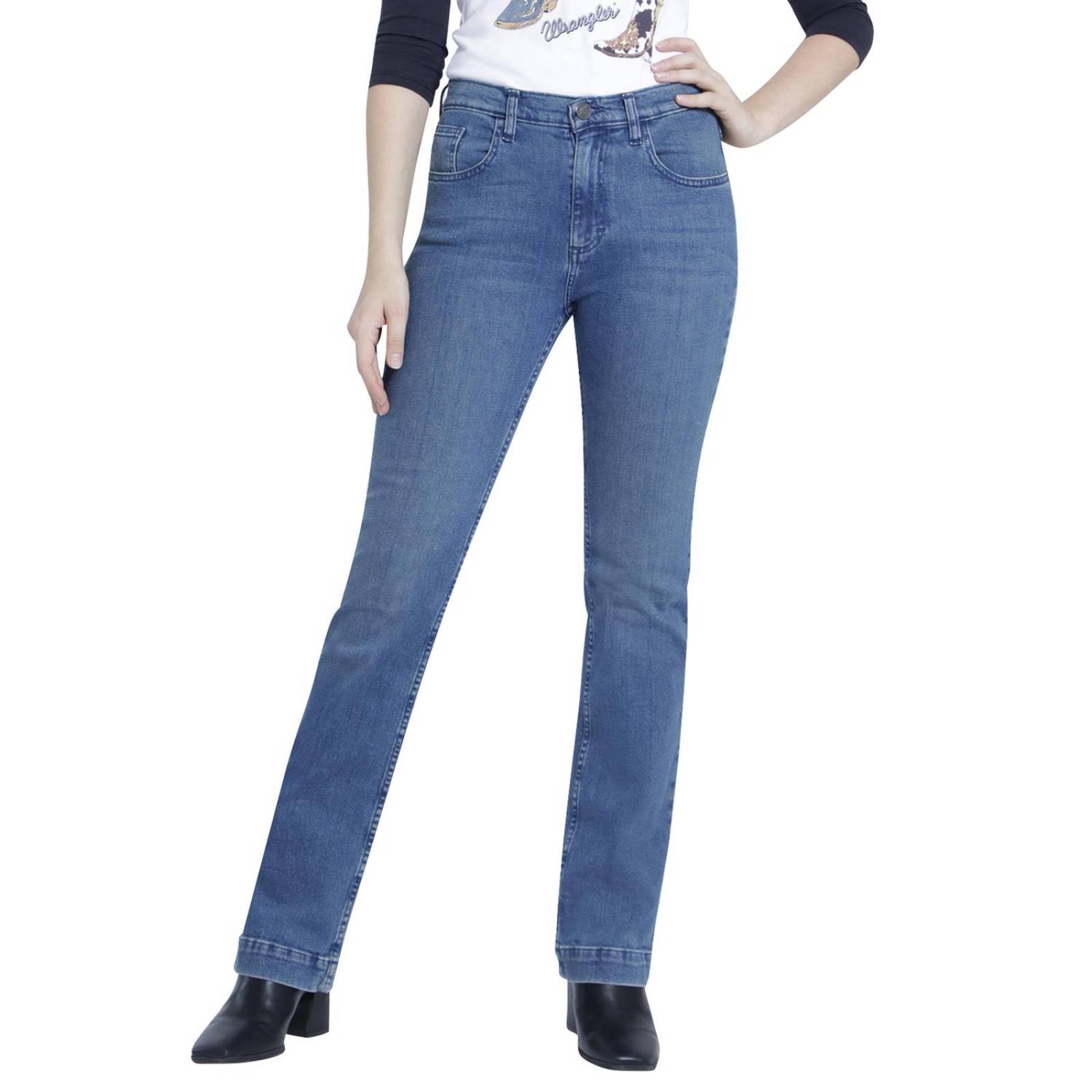 Jeans Vaquero Mujer Wrangler High Rise Boot Cut 929 