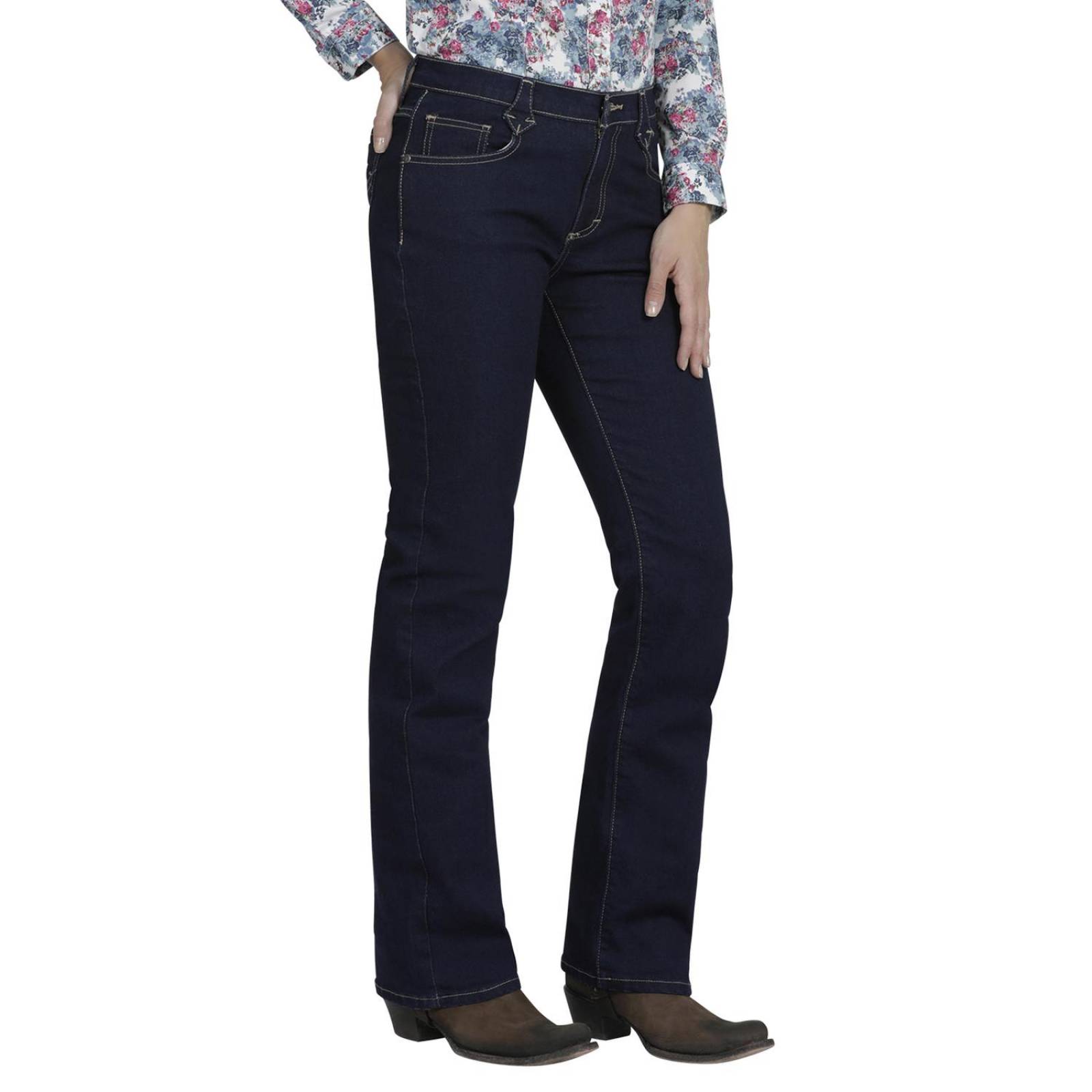Jeans Vaquero Mujer Wrangler High Rise Boot Cut 739 