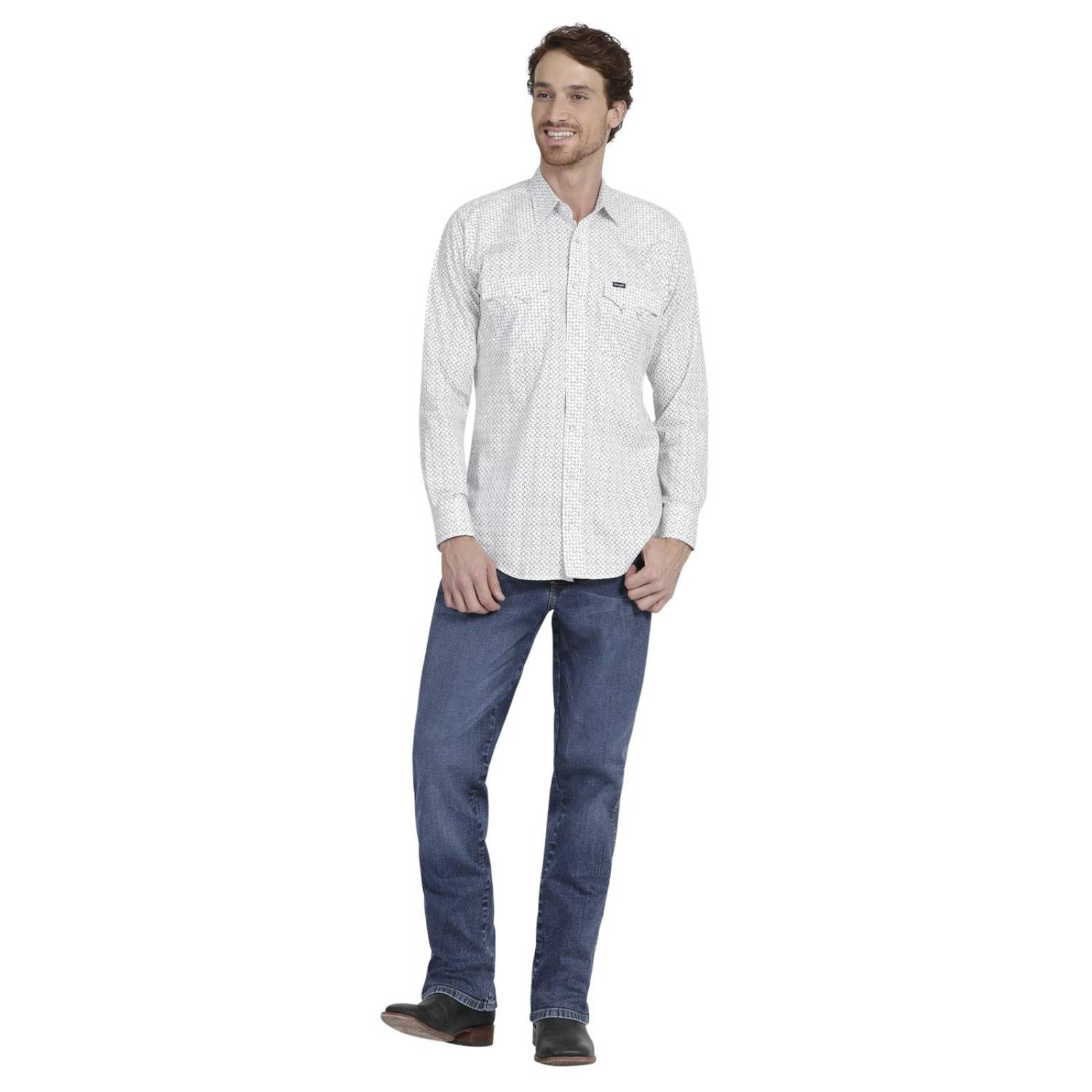 Camisa Vaquera Manga Larga Wrangler Hombre 685