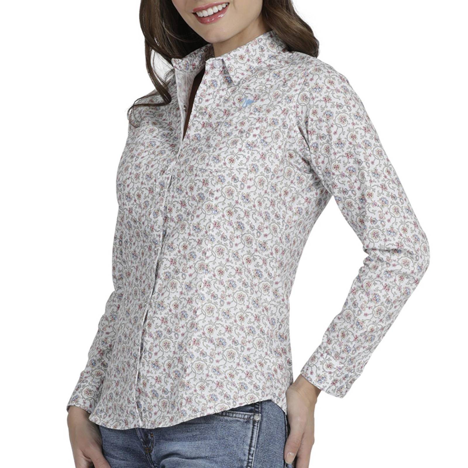 Blusa Vaquera Mujer Wrangler Slim Fit Manga Larga 010 