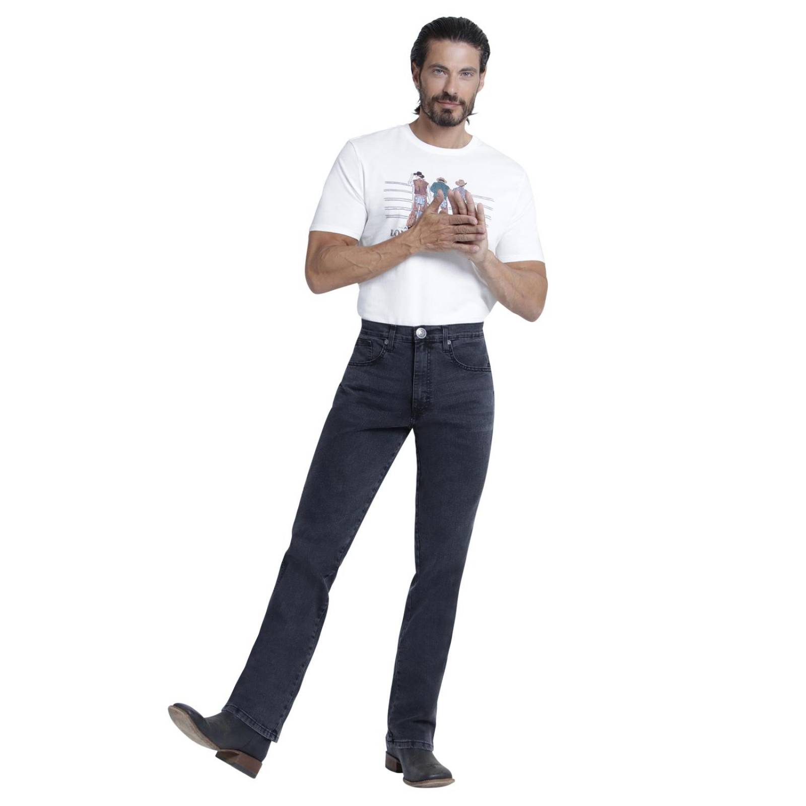 Jeans Vaquero Hombre Wrangler Slim Boot 055 