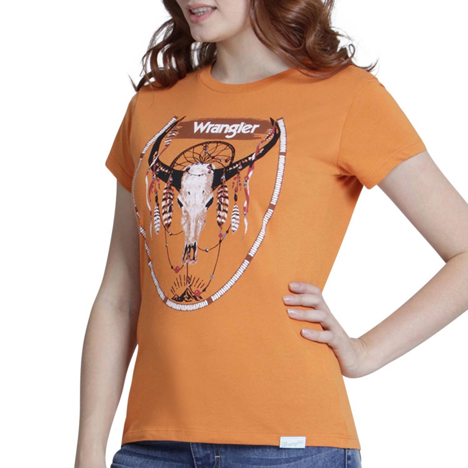 Playera Mujer Wrangler Estampada Slim Fit 019 