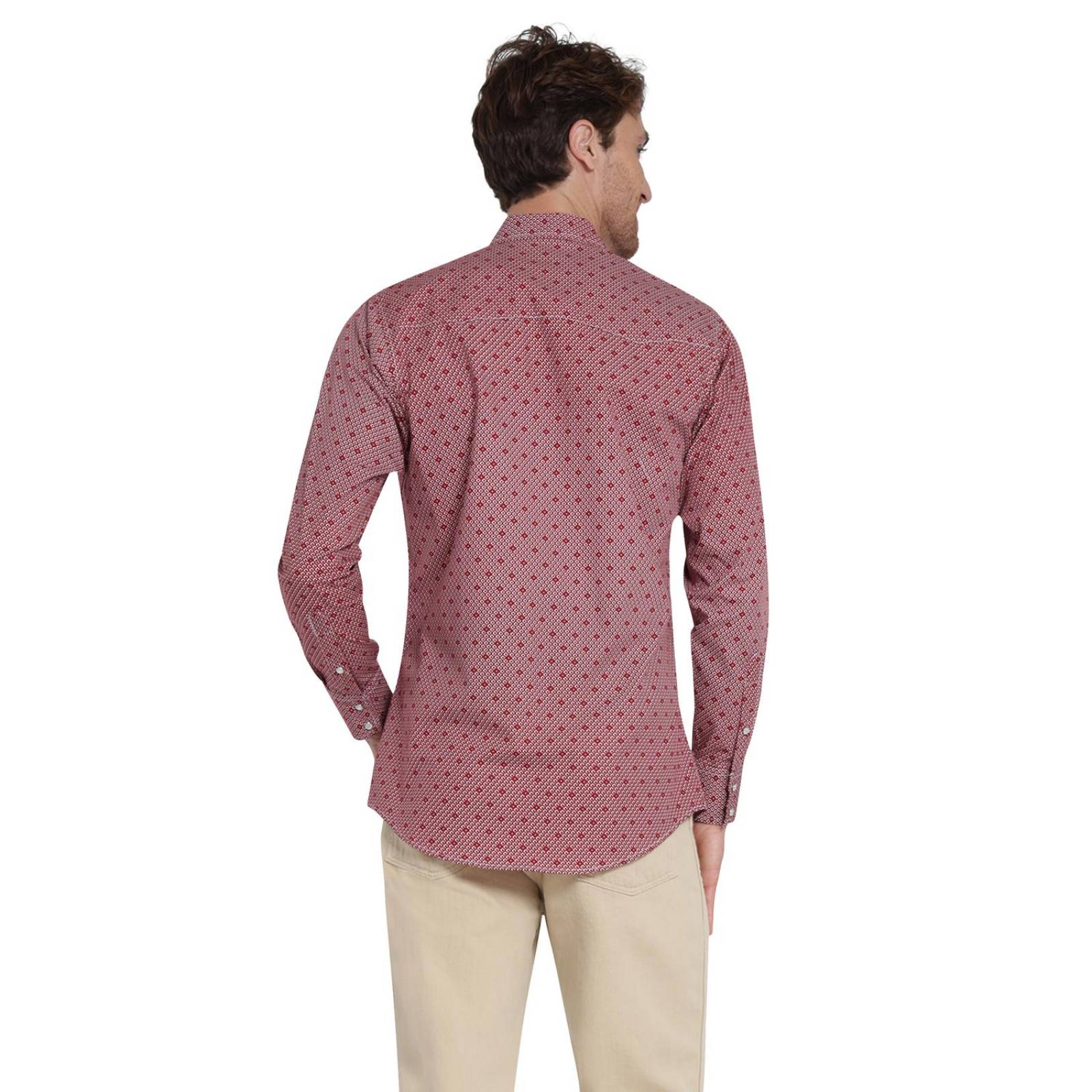 Camisa Vaquera Hombre Wrangler Slim Fit Manga larga 4AX