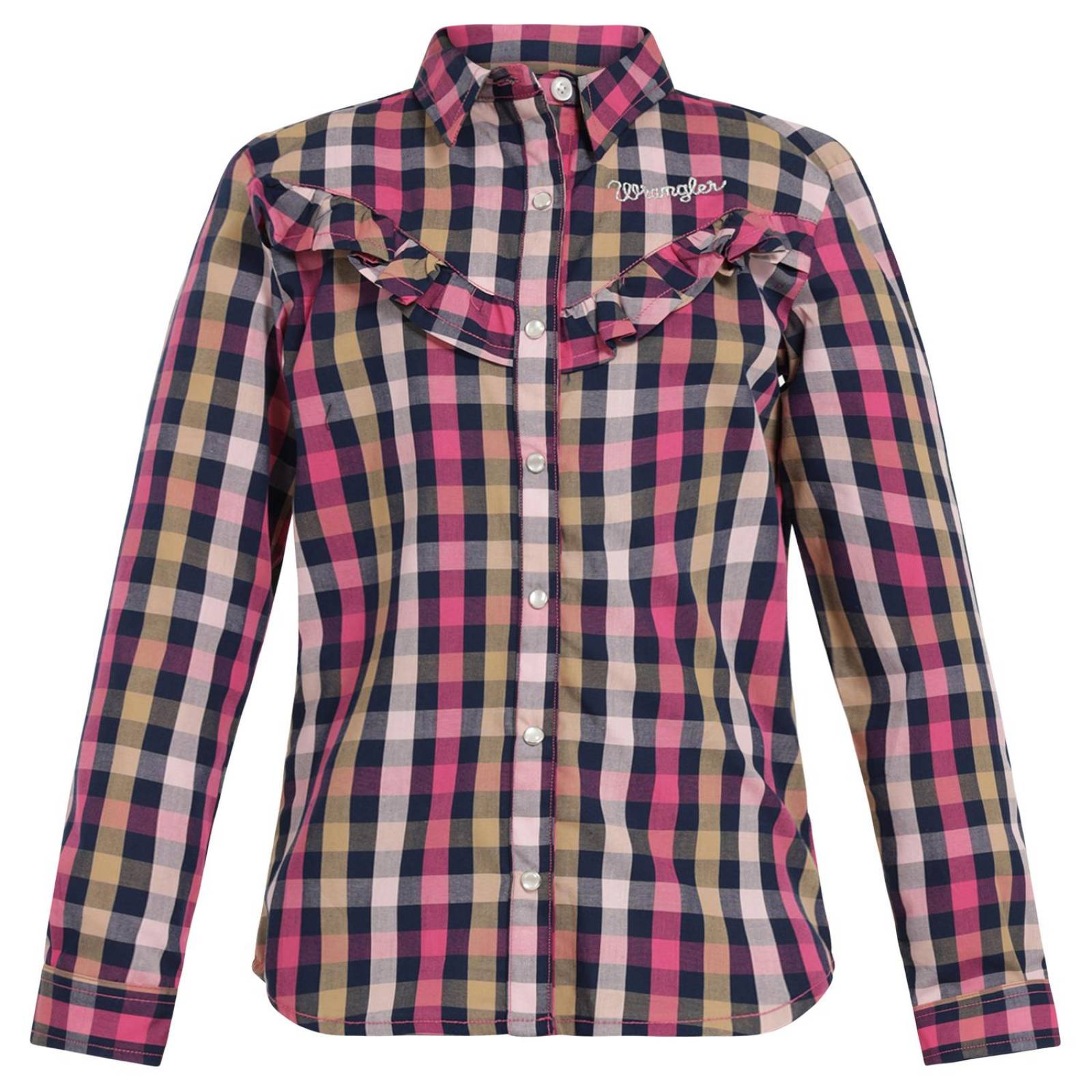 Blusa Vaquera Niña Wrangler Slim Fit Manga larga 404 