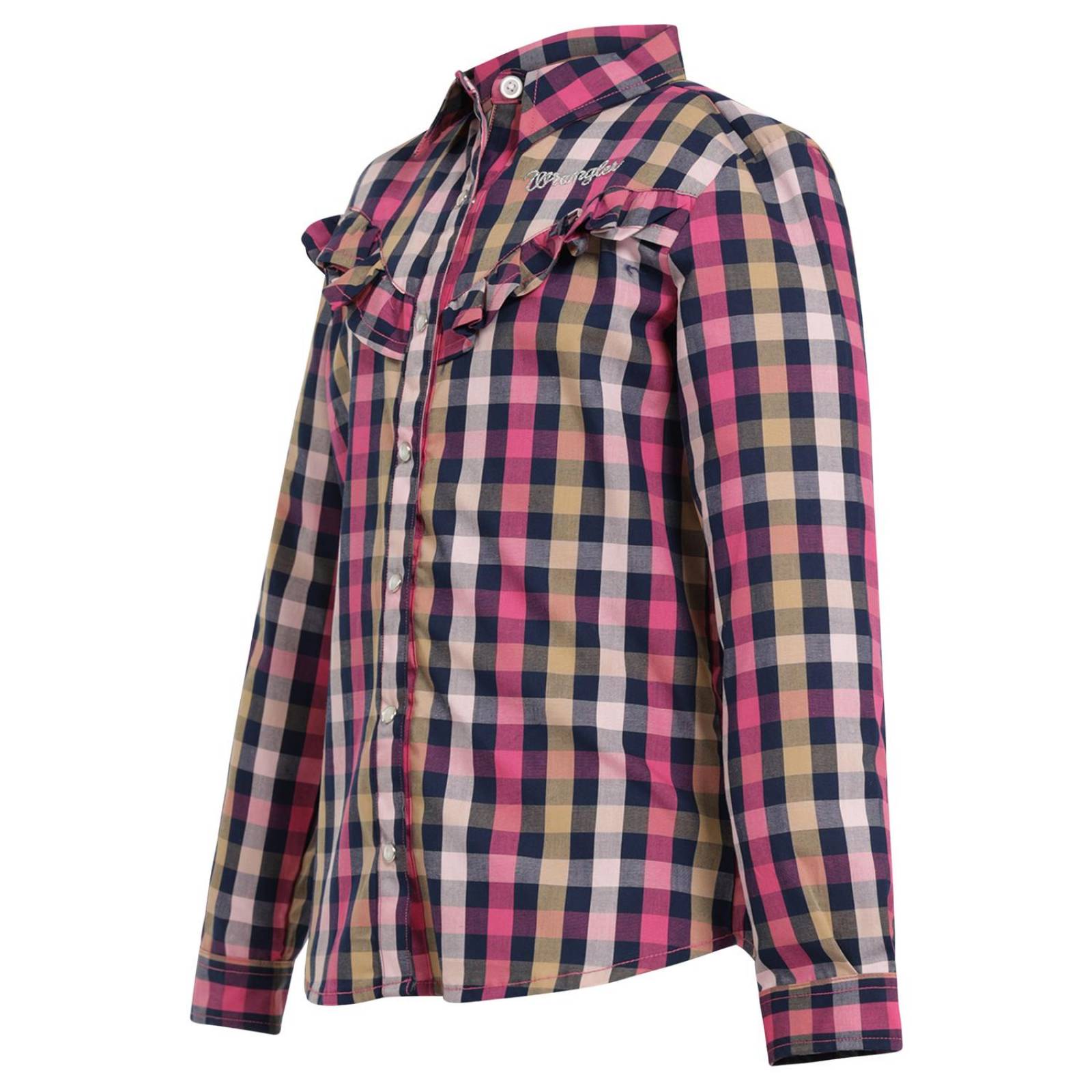 Blusa Vaquera Niña Wrangler Slim Fit Manga larga 404 