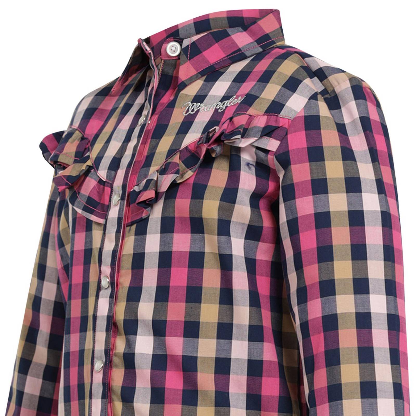 Blusa Vaquera Niña Wrangler Slim Fit Manga larga 404 