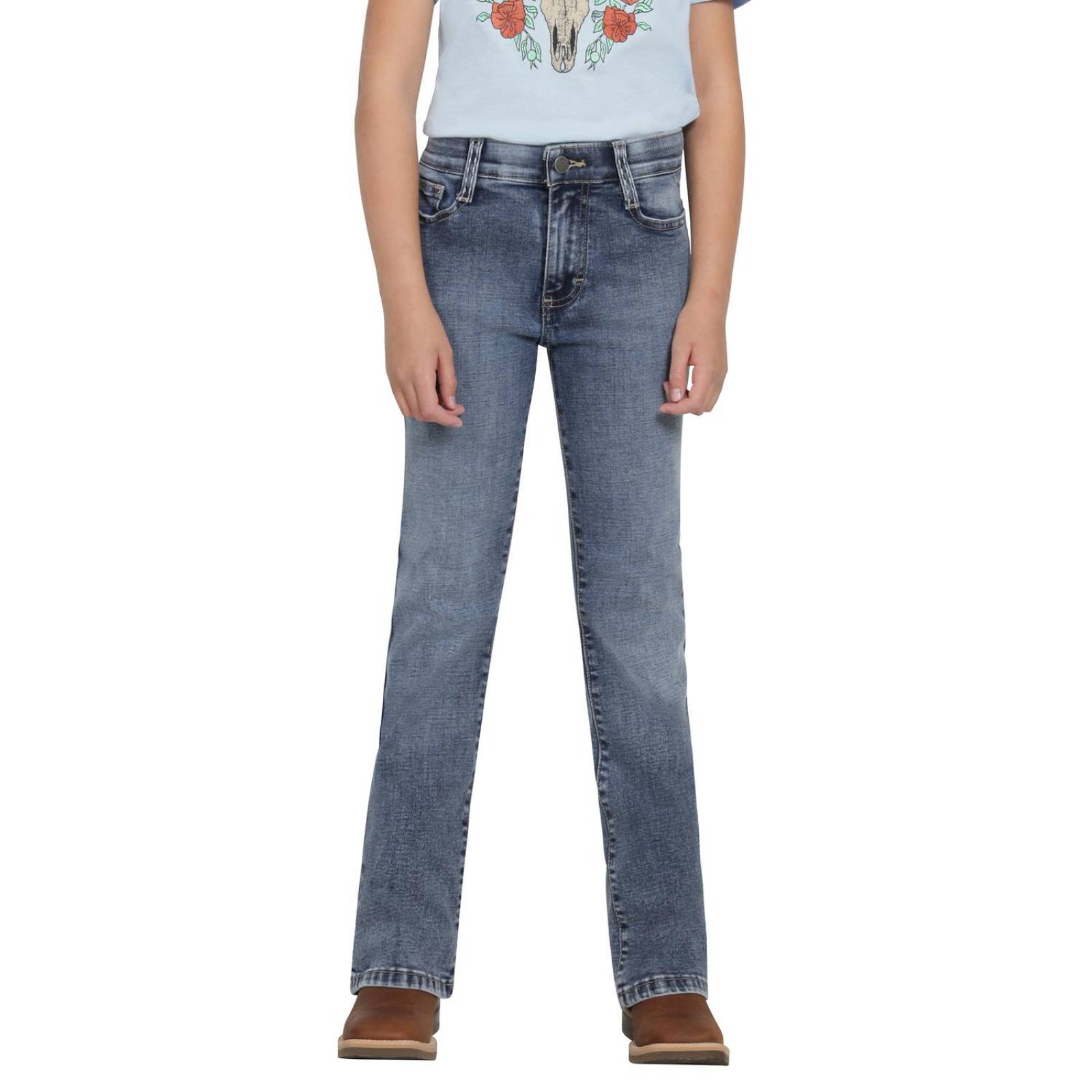 Jeans Vaqueros Niña Wrangler Boot Cut 01N 