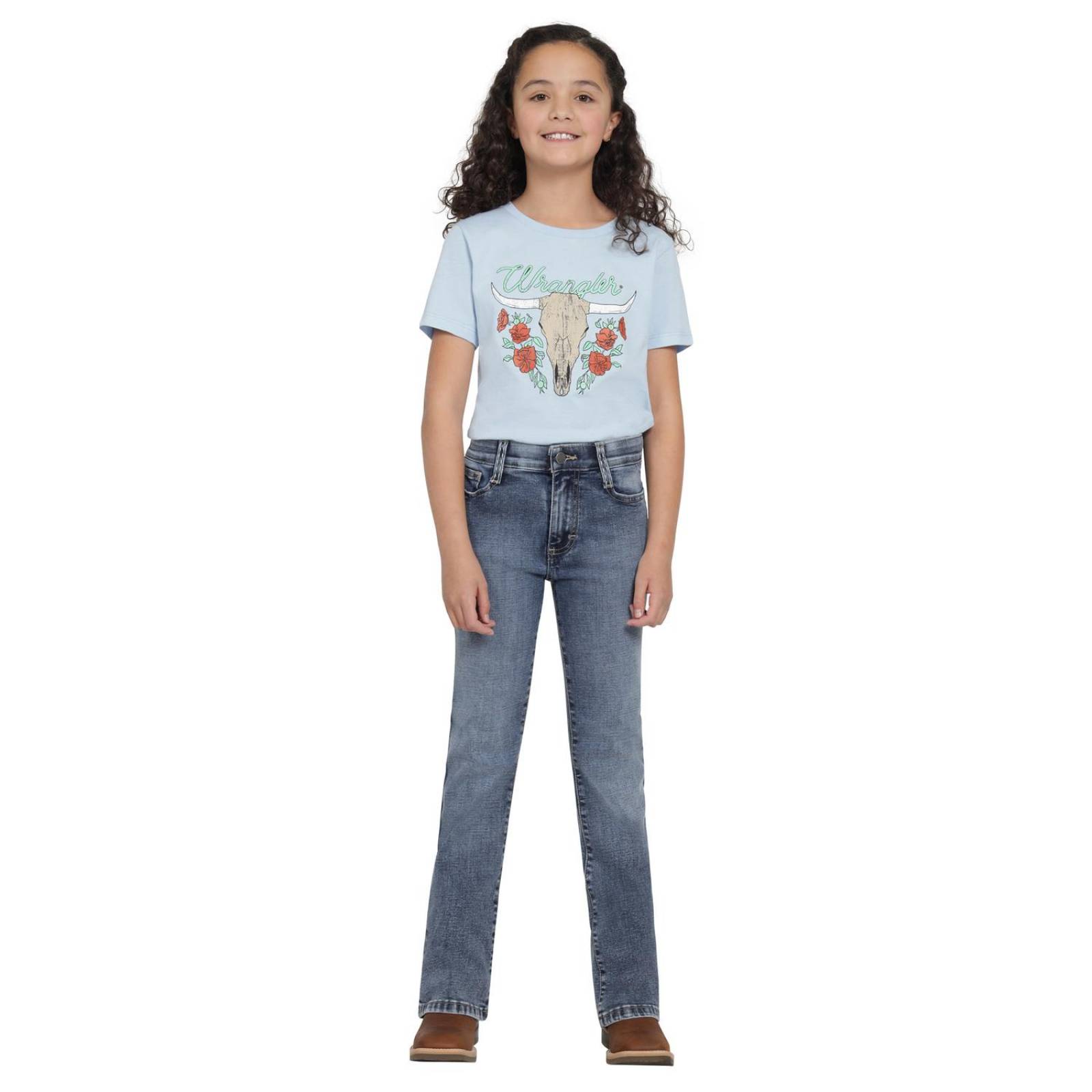 Jeans Vaqueros Niña Wrangler Boot Cut 01N 