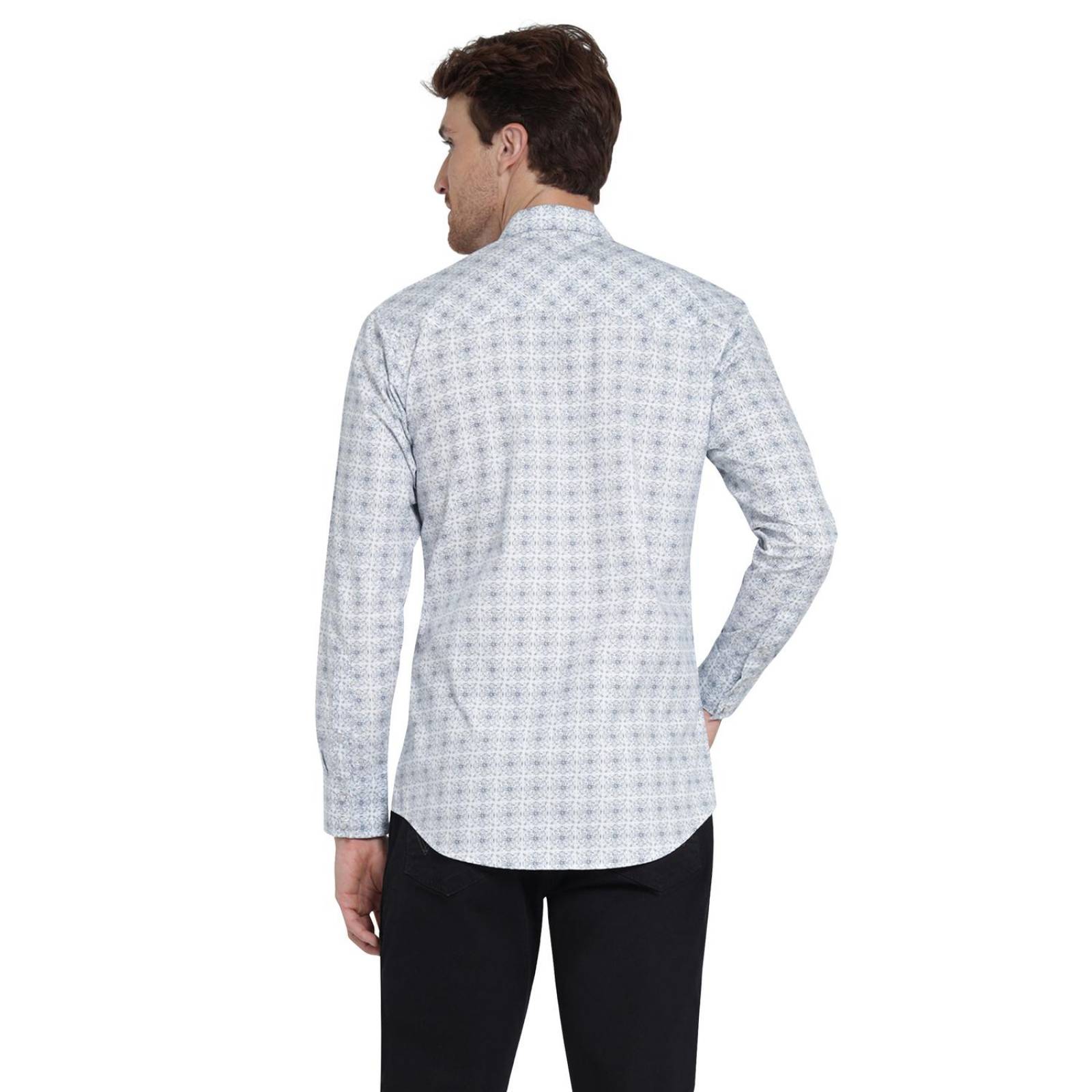 Camisa Vaquera Hombre Wrangler Slim Fit Manga larga 403 