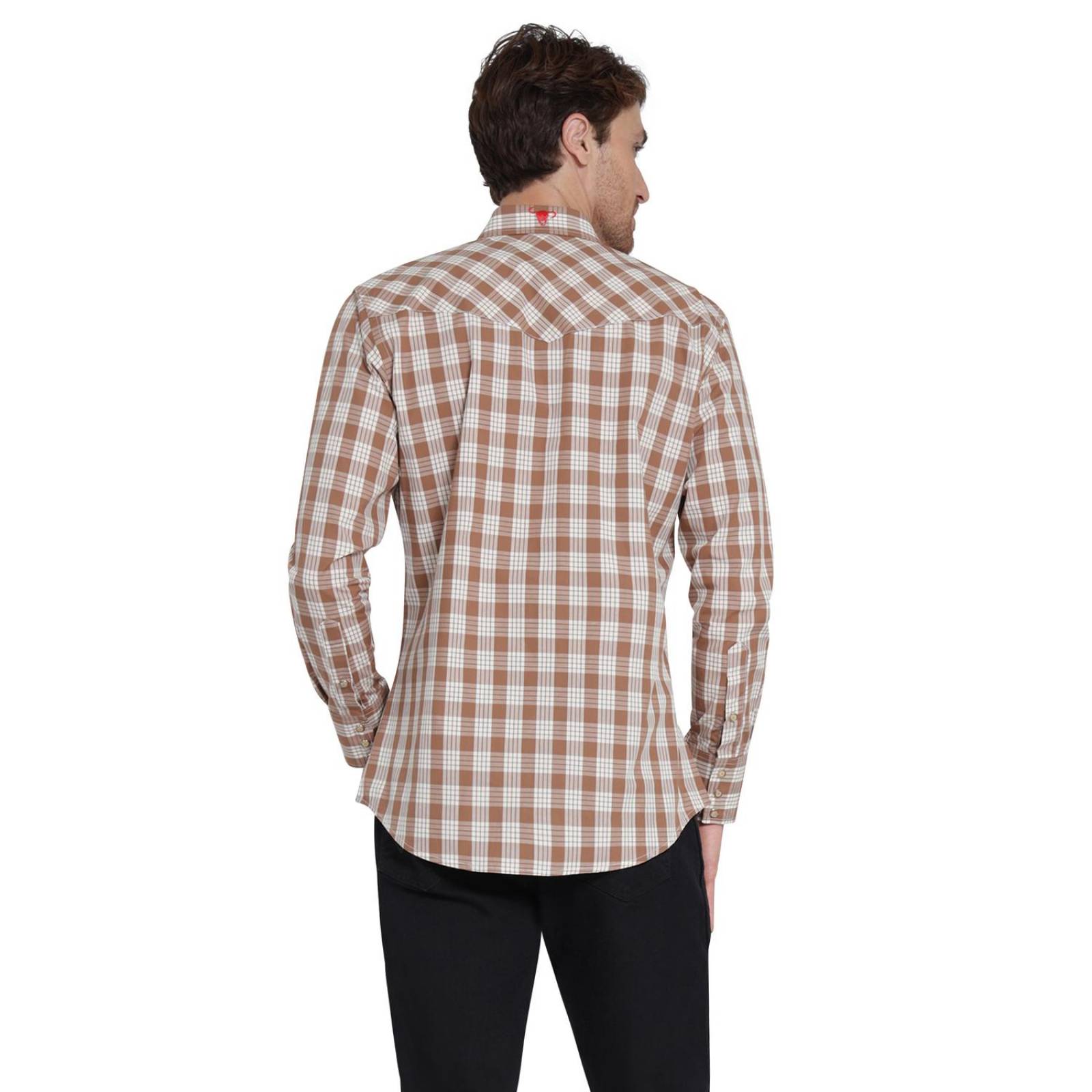 Camisa Vaquera Hombre Wrangler Regular Fit Manga larga 402 