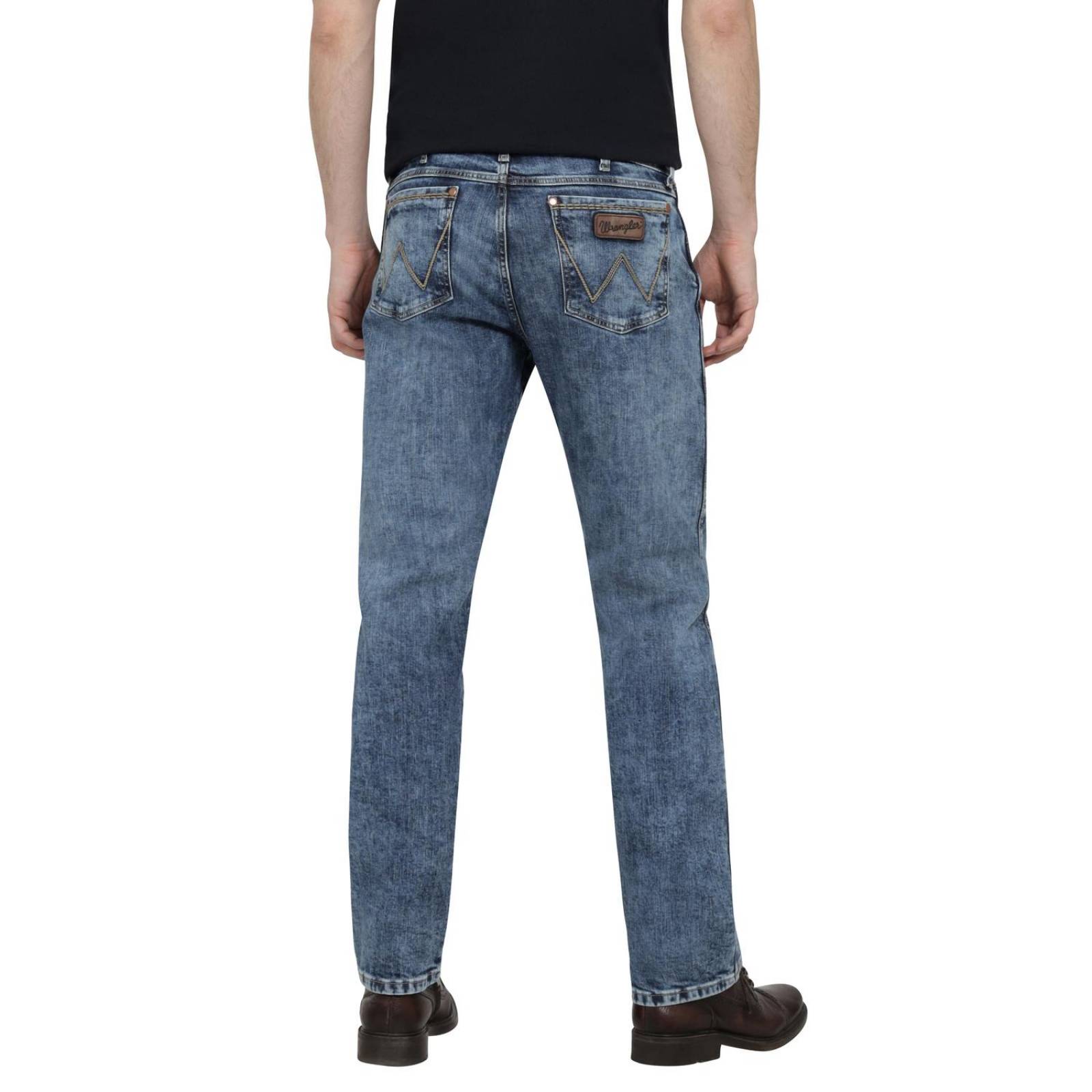Jeans Vaqueros Hombre Wrangler Slim Straight 401 