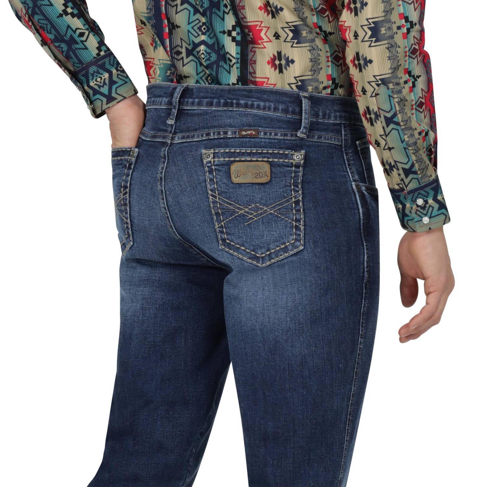 Jeans Vaqueros Hombre Wrangler Slim Boot 4BV 